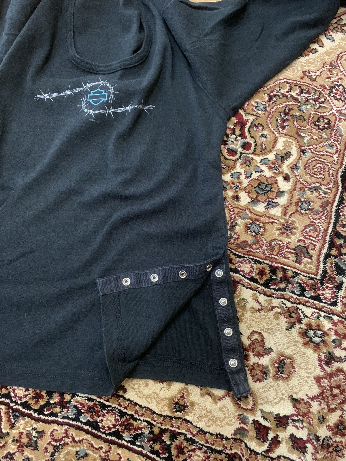 Harley Davidson × Vintage Vintage Harley Davidson Motor Cycles Size M / US 6-8 / IT 42-44 - 8 Thumbnail