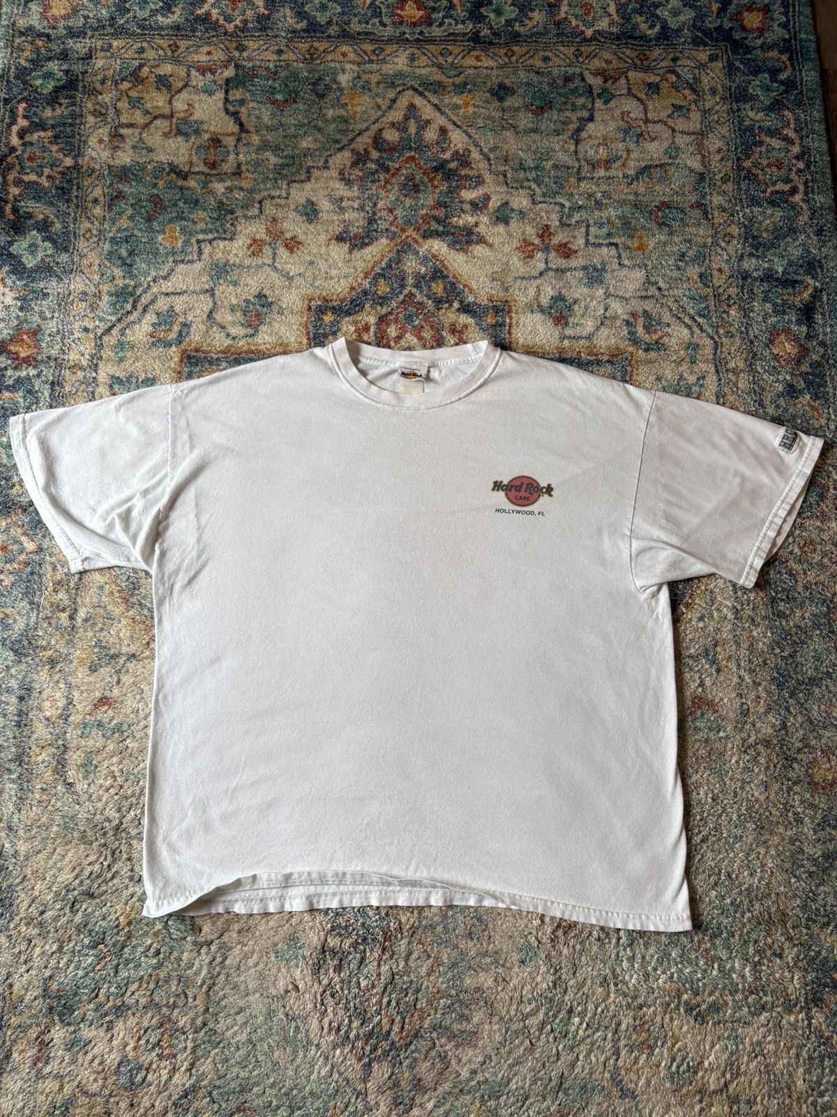 Hard Rock Cafe Vintage Hard Rock Cafe Flames Logo T-shirt Size XL Size US XXL / EU 58 / 5 - 1 Thumbnail