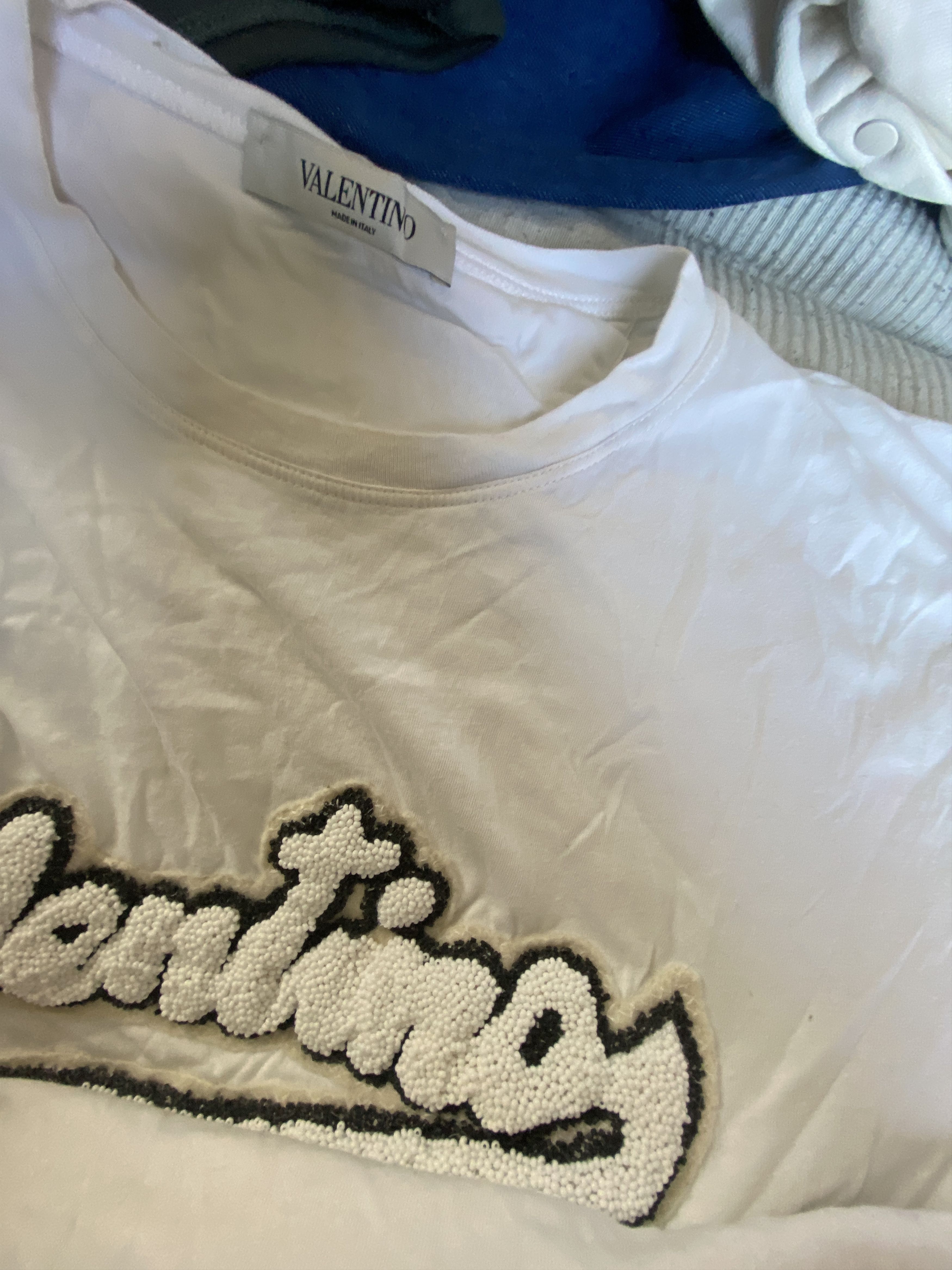 Valentino Valentino big logo t-shirt tee Size US M / EU 48-50 / 2 - 7 Thumbnail