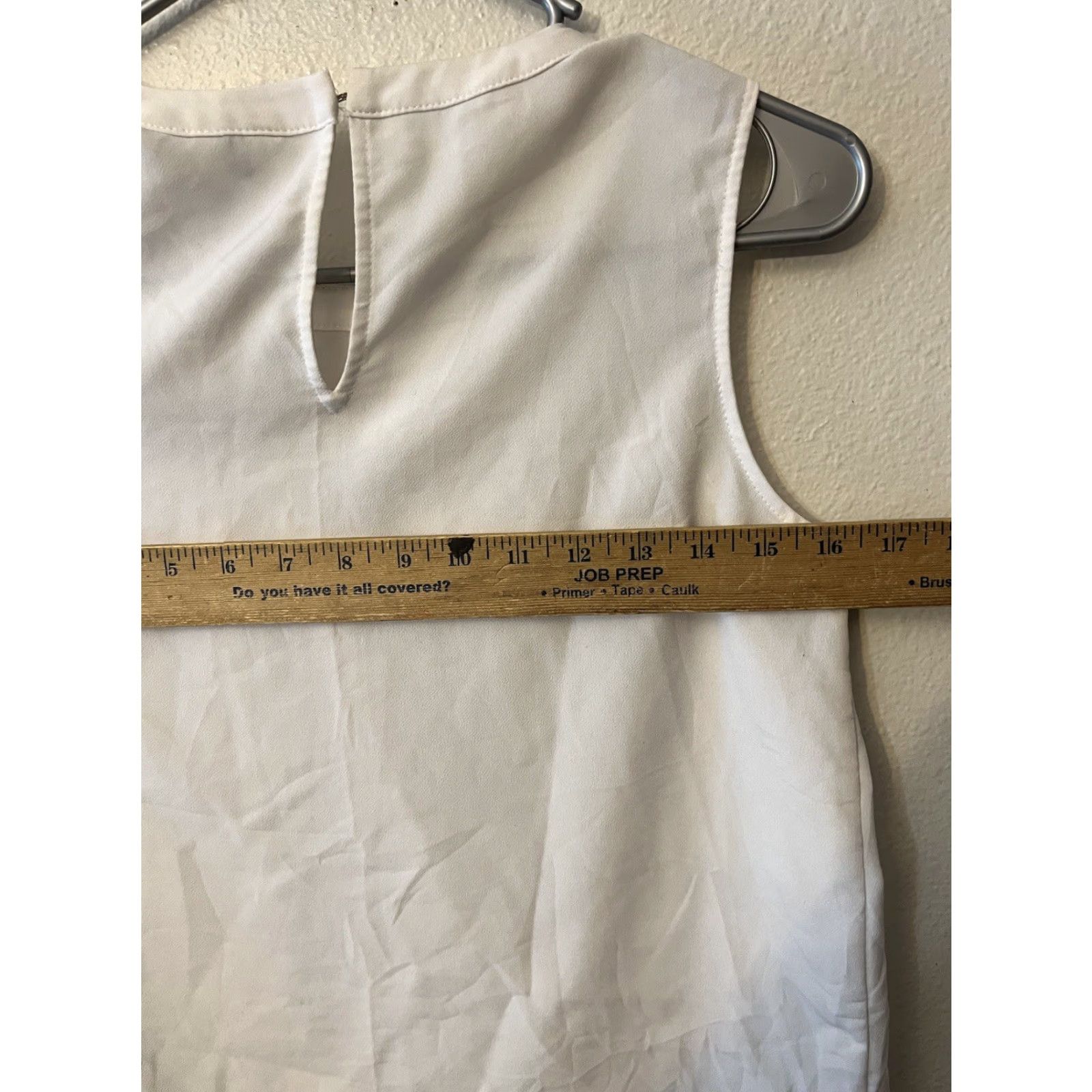 Express VINTAGE Express Tank Top? Wait vintage is No. So: EXPRESS Tank Top Womens XS White Asymmetrical Ruched Side Tie V-Neck Casual Beach 2000s Y2K Womens Size XS / US 0-2 / IT 36-38 - 4 Thumbnail
