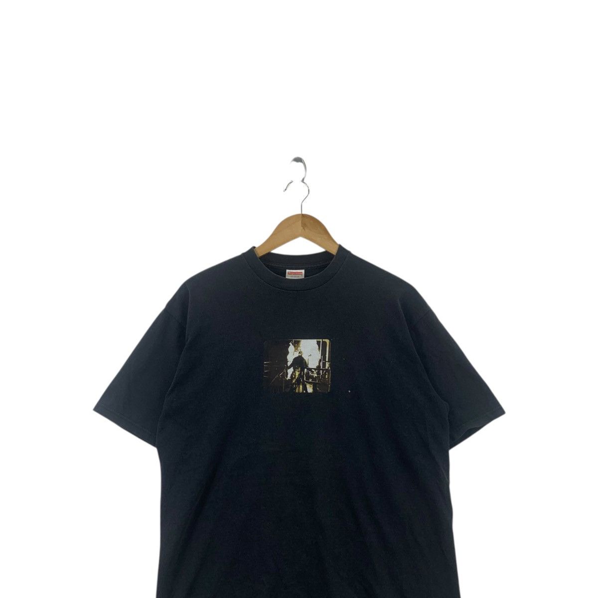 Supreme Vintage 1999 SUPREME x SSUR Man On Fire Tee Shirt Top Size US L / EU 52-54 / 3 - 2 Thumbnail