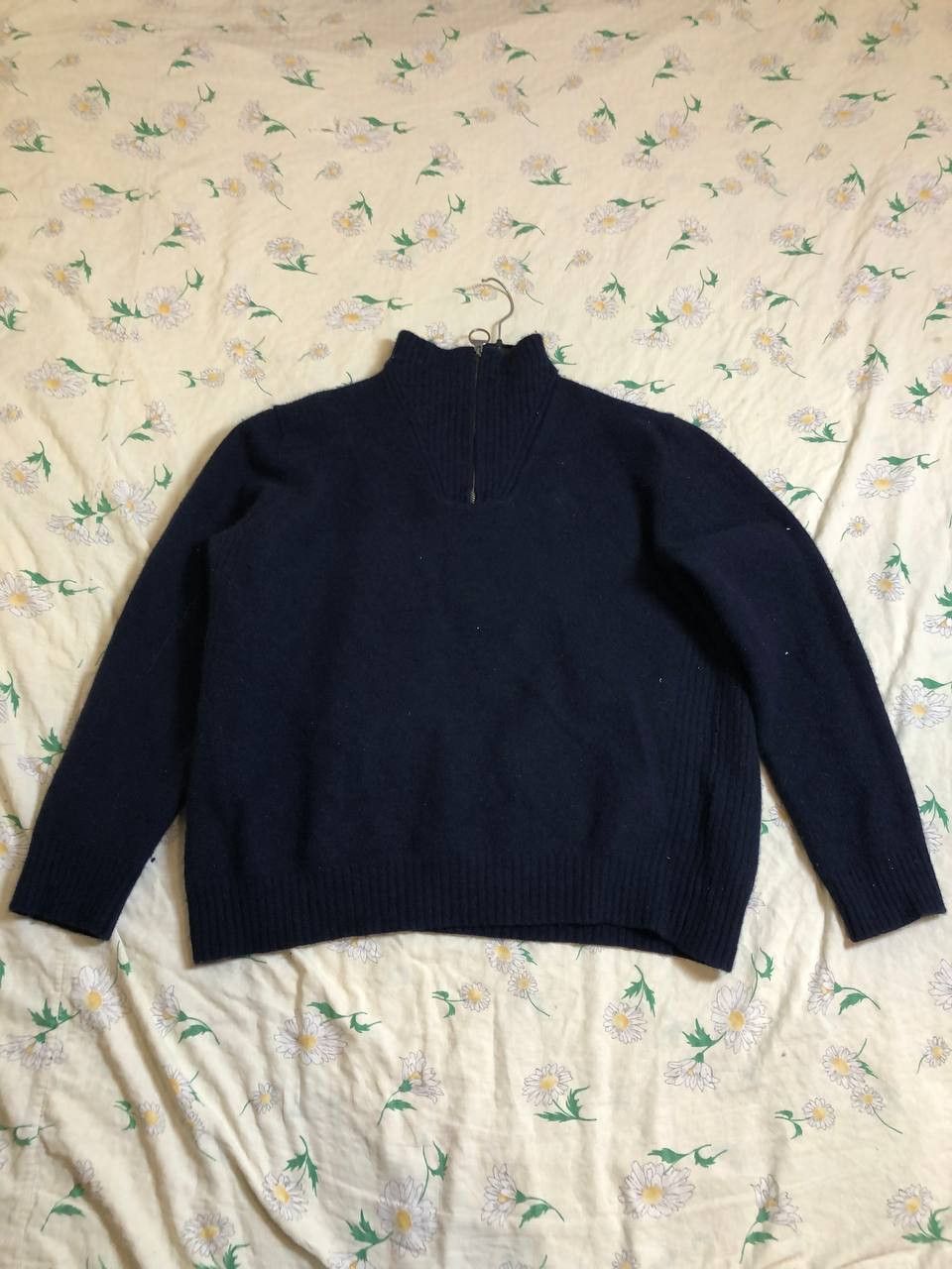 Barbour VintageBarbour 100 % Lambs Wool Quarter Zip Sweater Size US XXL / EU 58 / 5 - 1 Thumbnail