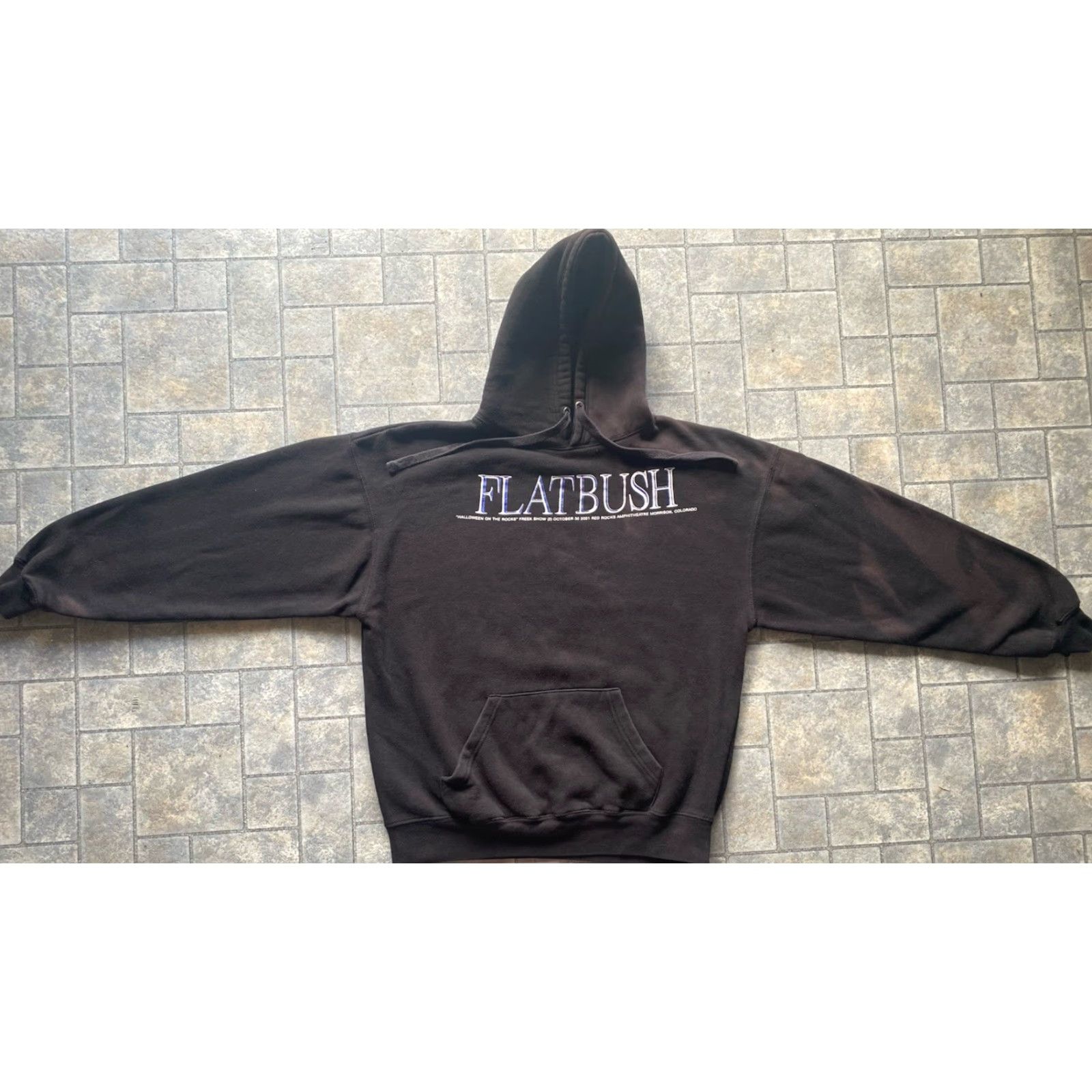 Vintage Flatbush Zombies Hoodie Mens Medium Black Halloween Freek Show 2021 On The Rocks Flatbush Zombies Size US M / EU 48-50 / 2 - 2 Thumbnail
