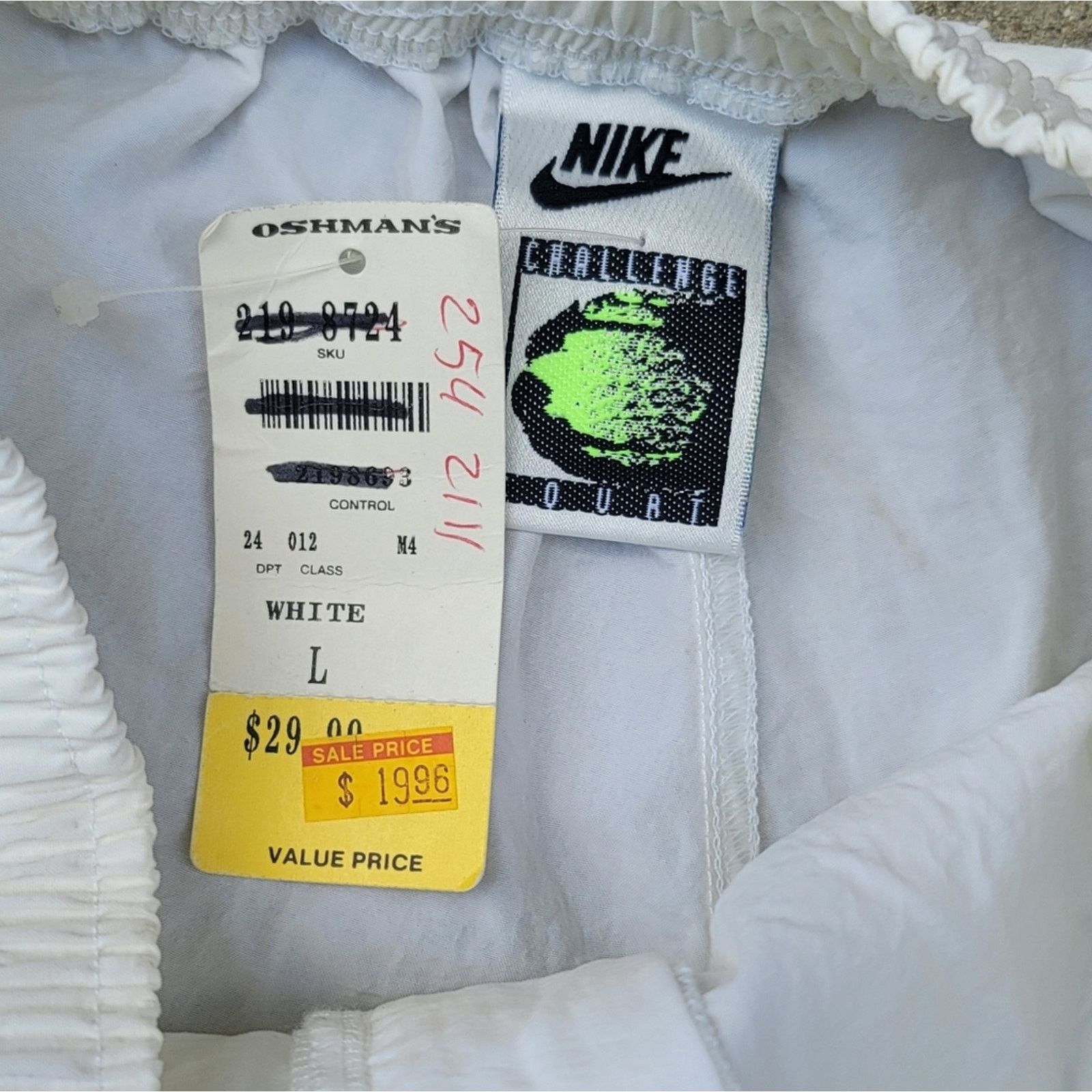 Nike Nike Andre Agassi Challenge Court Nylon Tennis Shorts Size US 28 / EU 44 - 9 Thumbnail