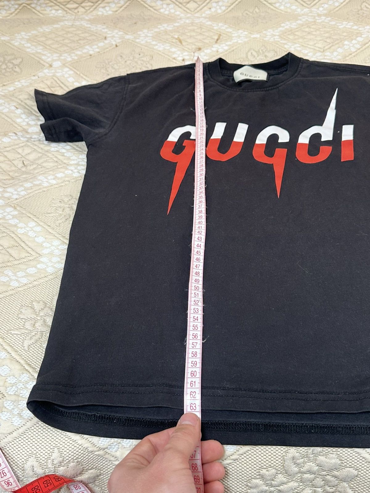 Vintage 🔥 Vintage Big Logo Gucci Styled T Shirt Y2K Italy Size US S / EU 44-46 / 1 - 8 Thumbnail