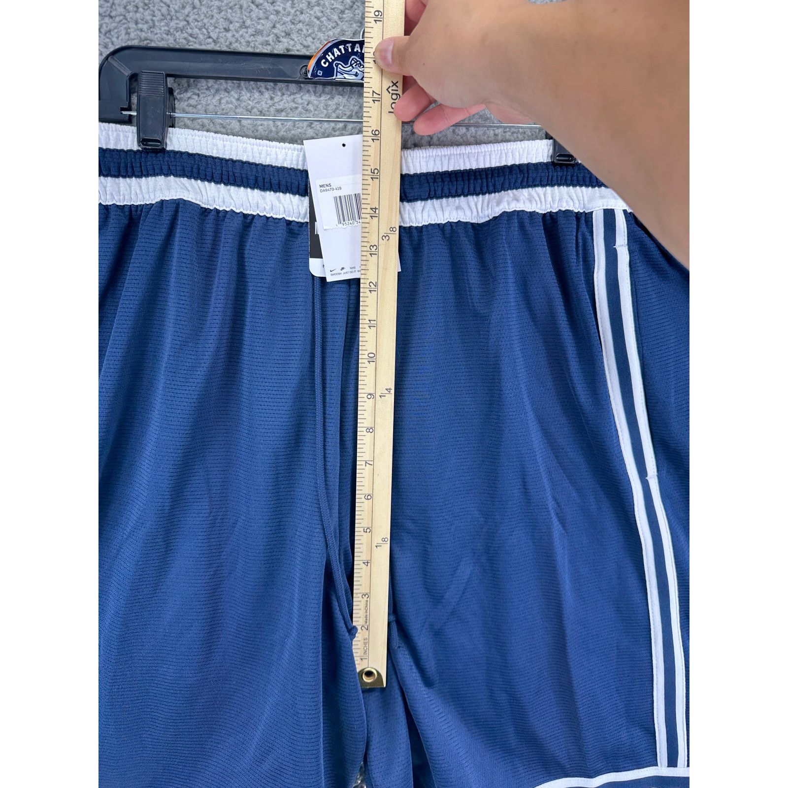 Nike Nike Memphis Grizzlies NBA Basketball Shorts Mens XXL Blue Size US 40 / EU 56 - 4 Thumbnail