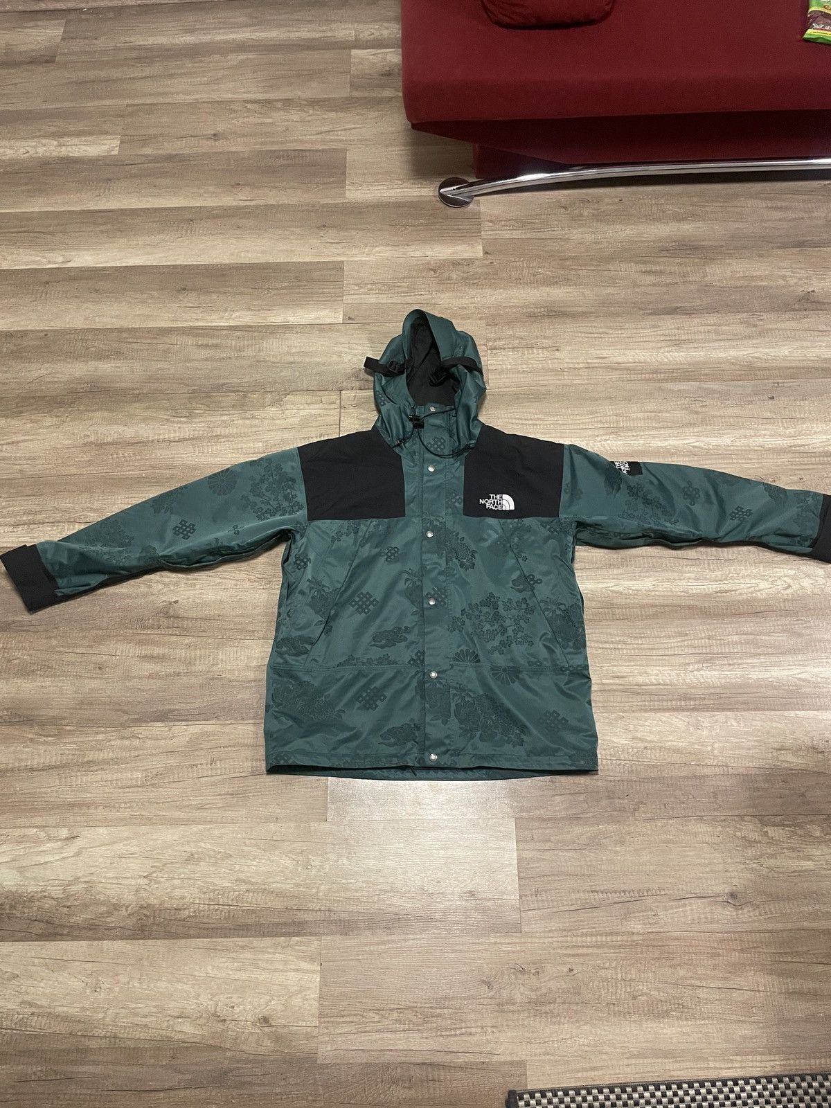 image of Nordstrom x The North Face Mountain Jacket in Green, Men's (Size XL)