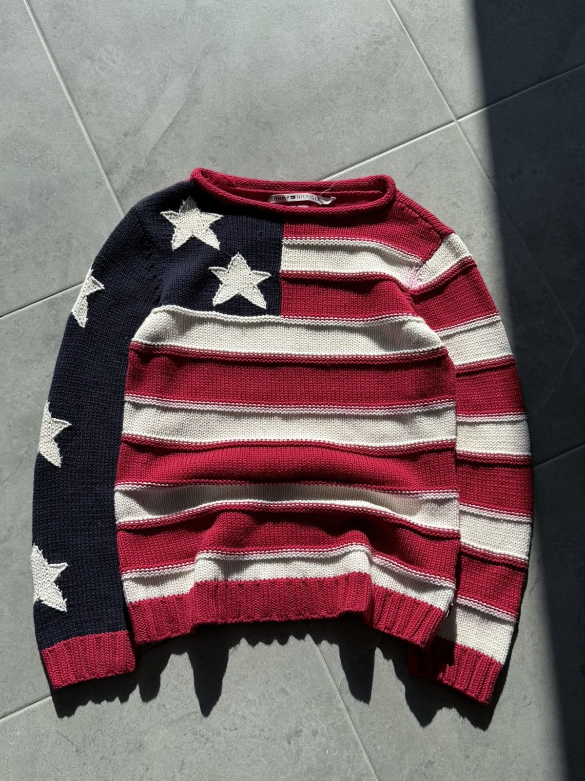 Hysteric Glamour Vintage Hysteric Glamour American Flag Knit Sweater Size US M / EU 48-50 / 2 - 1 Thumbnail