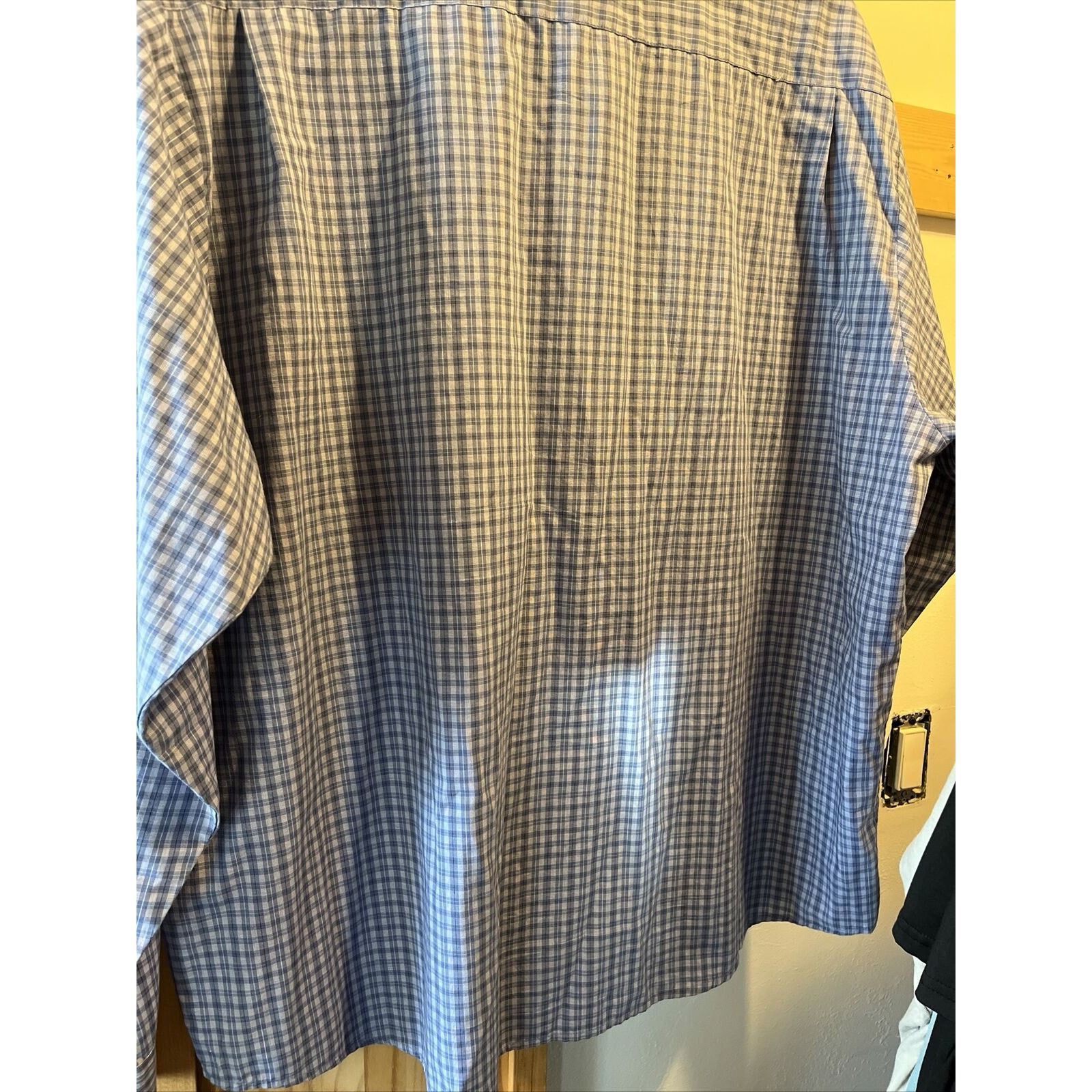 Wrangler Wrangler Premium Shirt Men’s 3XL Gray LS Check Western Shirt Size US XXL / EU 58 / 5 - 10 Thumbnail