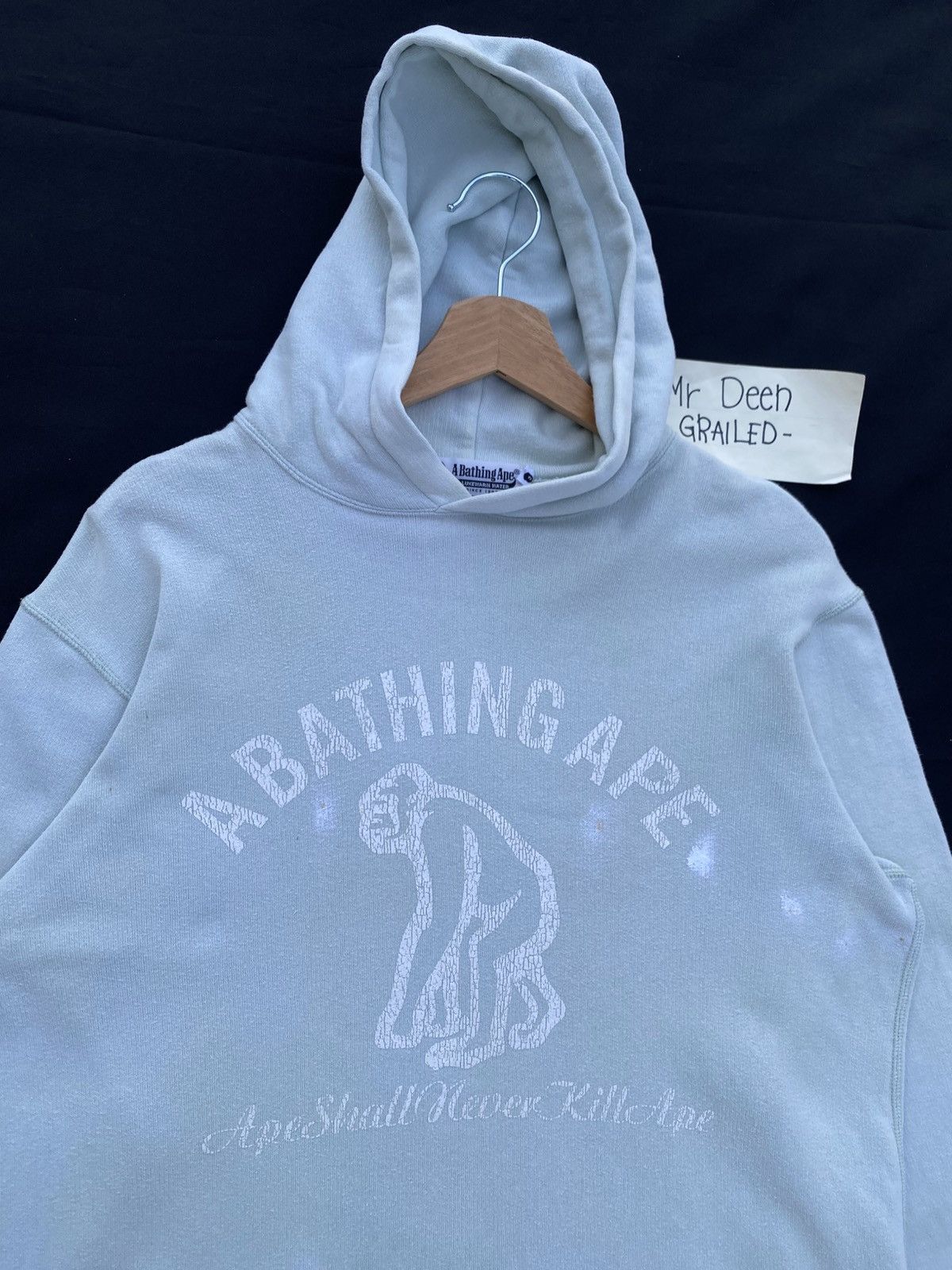 Bape Rare BAPE with the "Ape Shall Never Kill Ape" Hoodie Size US M / EU 48-50 / 2 - 1 Thumbnail