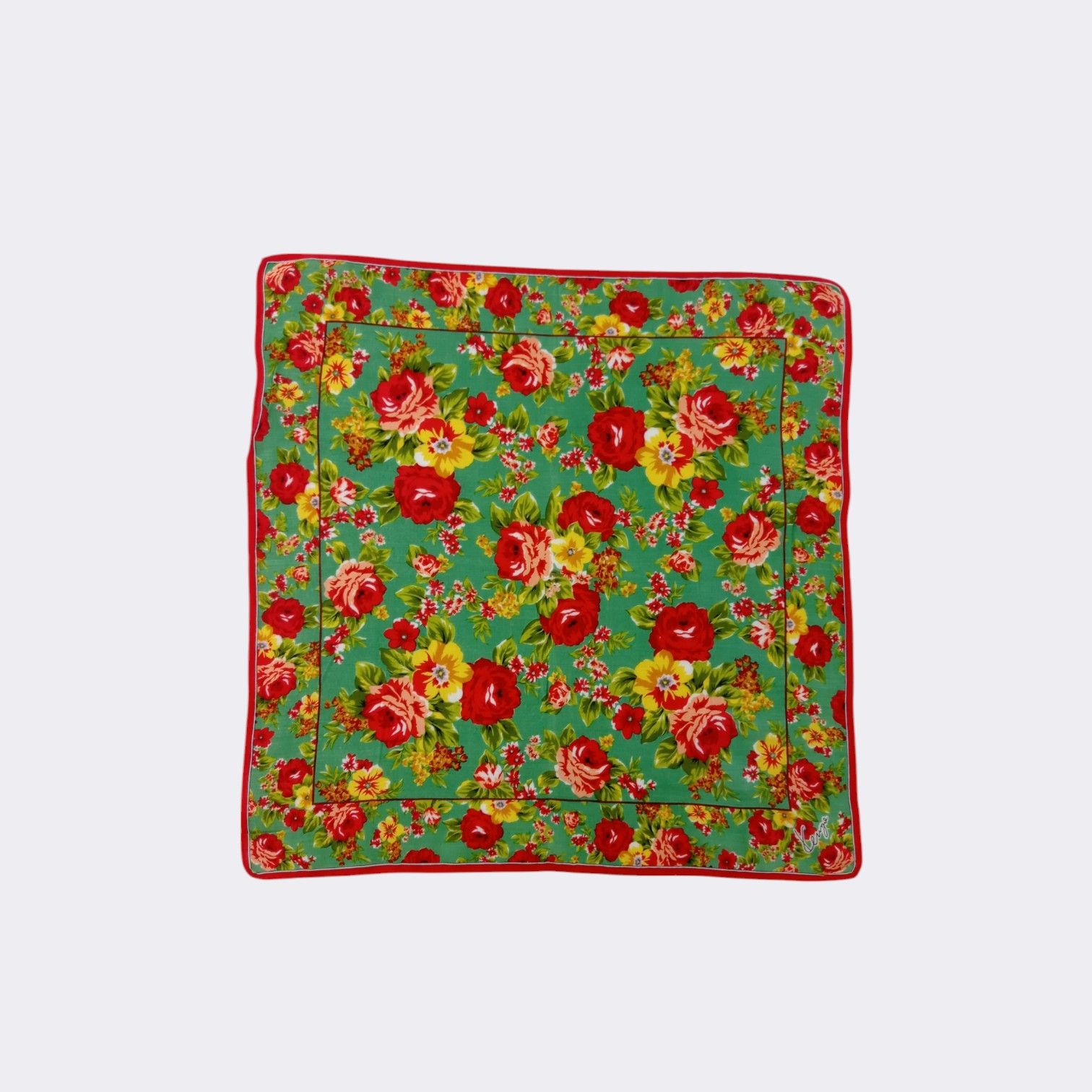 Kenzo Vintage Kenzo Handkerchief Neckerchief Bandana H425I Size ONE SIZE - 2 Thumbnail