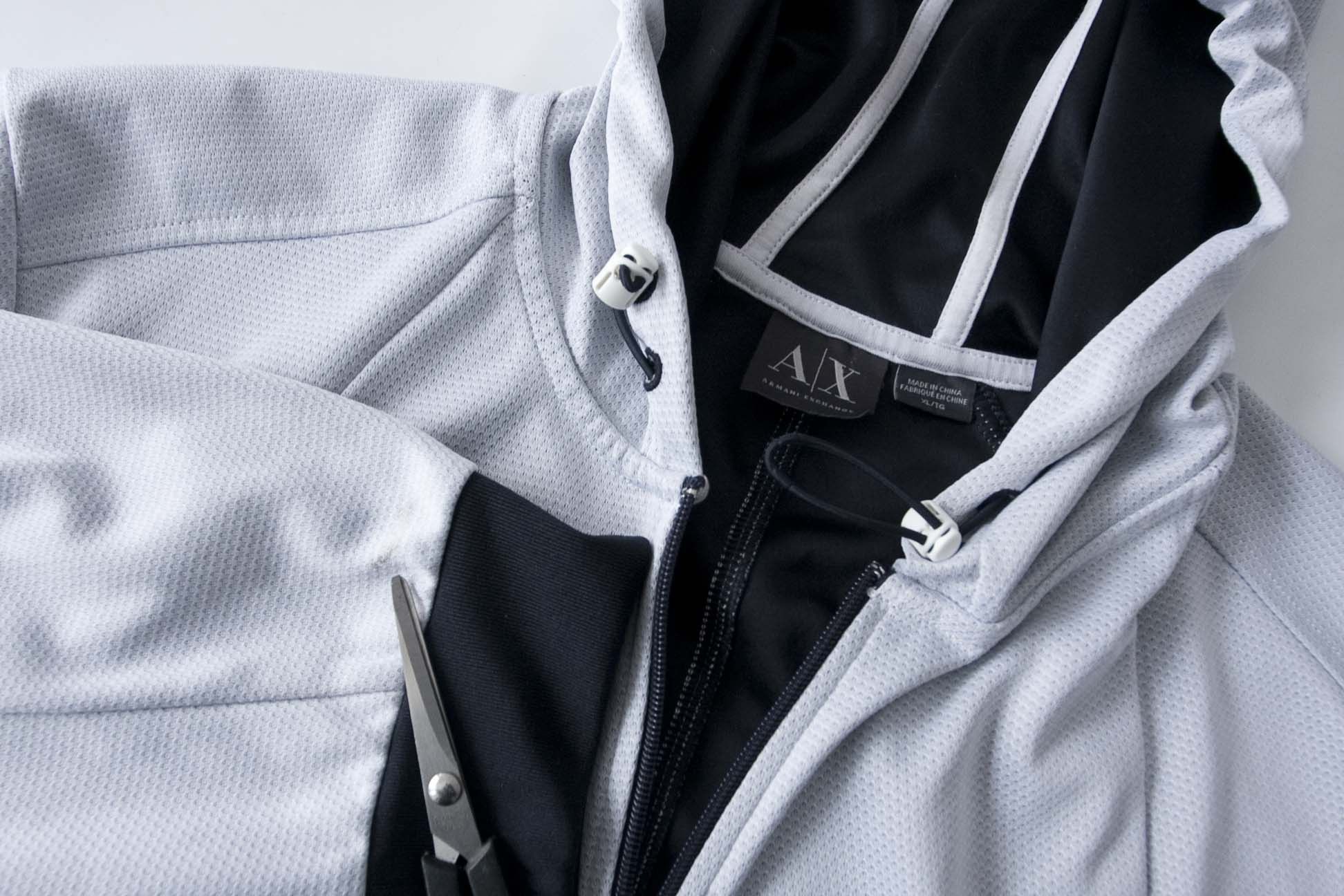 Armani Exchange Armani Exchange Sport Jacket Full Zip Size XL Hooded Size US XL / EU 56 / 4 - 5 Thumbnail