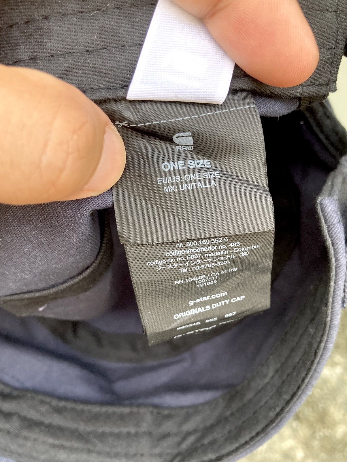 Japanese Brand G Star Raw Duty Cap Size ONE SIZE - 7 Thumbnail