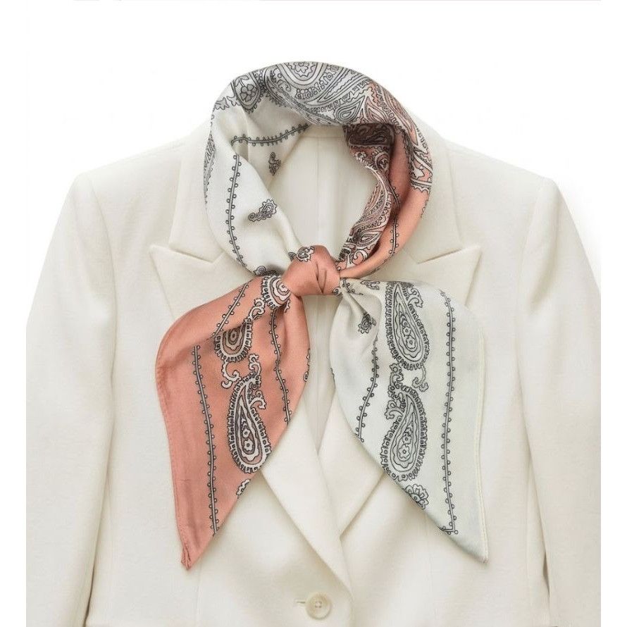 Other Luxury Elegant Women Square Silky Soft Scarf Head Top Hijab Size ONE SIZE - 2 Thumbnail