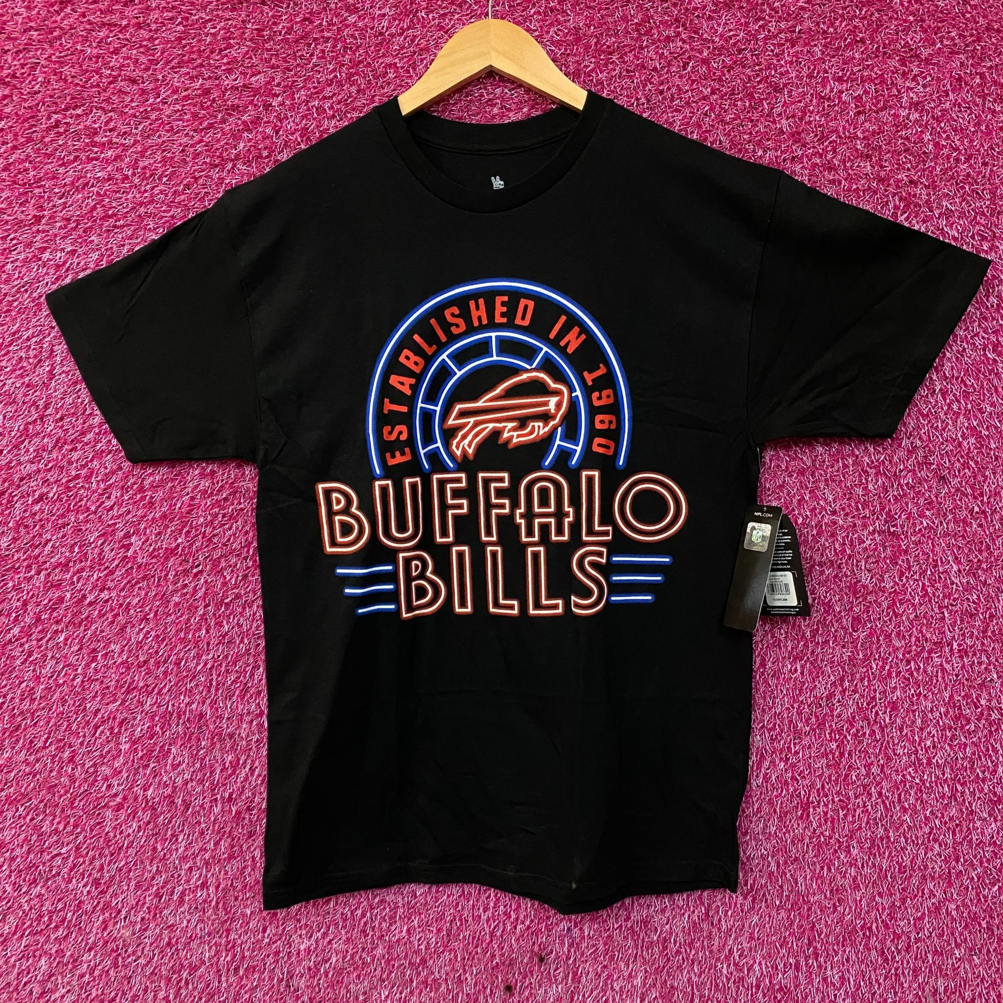 Junk Food Buffalo Bills Junk Food Slogan 2-Hit Graphic T-Shirt Medium Size US M / EU 48-50 / 2 - 1 Thumbnail