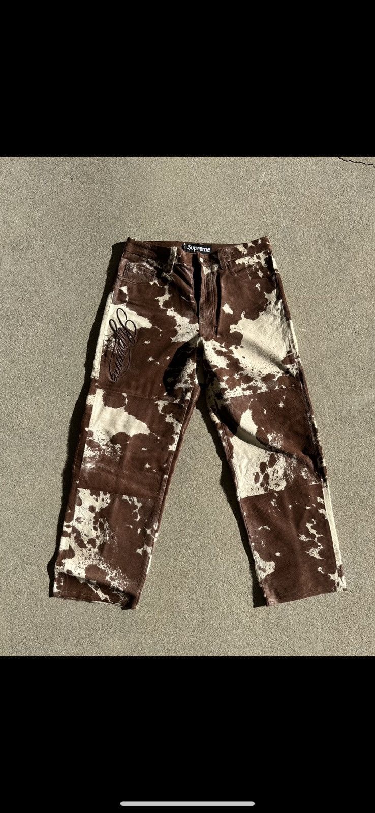 Supreme Supreme Pony Hair Pants Size US 32 / EU 48 - 1 Thumbnail