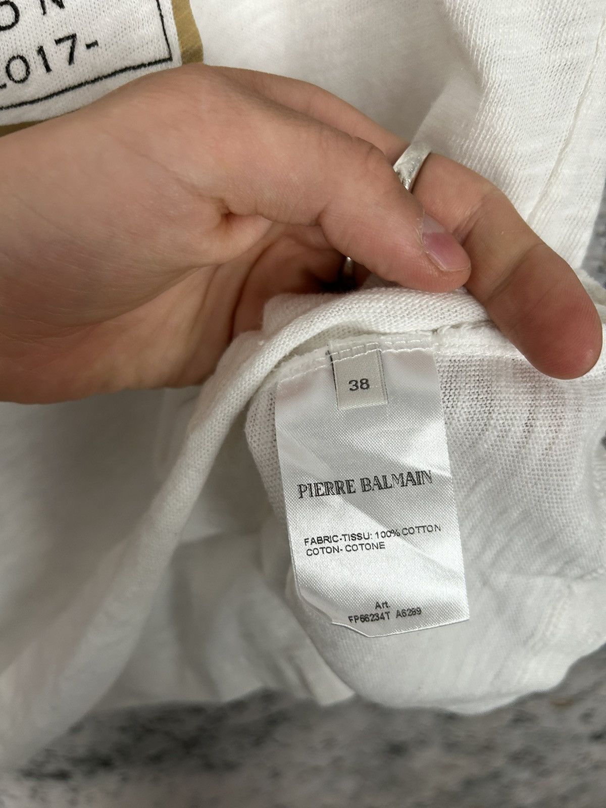 Pierre Balmain Vintage Pierre Balmain France Blouses Women’s Size XS / US 0-2 / IT 36-38 - 5 Thumbnail