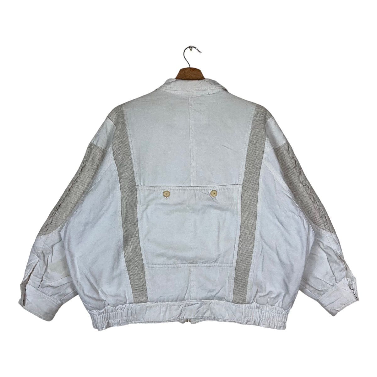 Vintage Vintage Jean Jaures Flat Button Jacket Size US XL / EU 56 / 4 - 4 Thumbnail