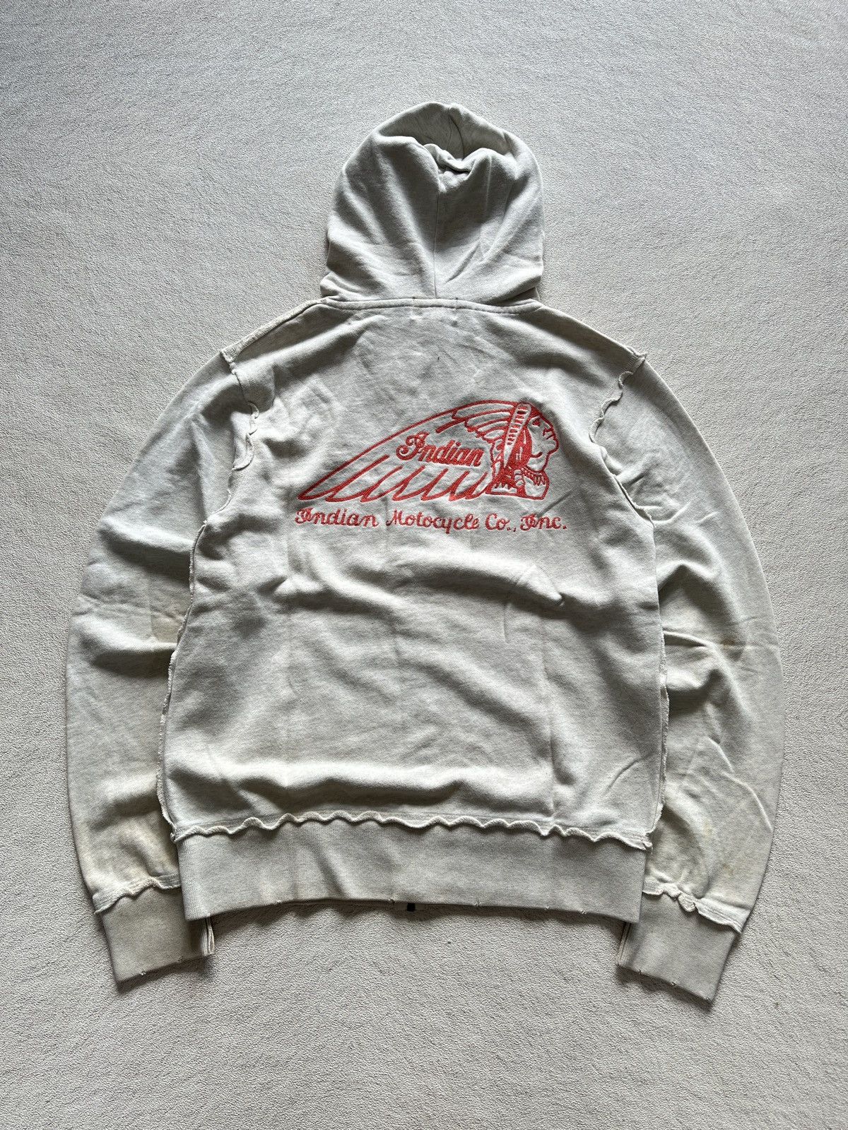 Indian Motorcycle Indian Motorcycle - Chain Stitch Zipper Hoodie Size US L / EU 52-54 / 3 - 1 Thumbnail