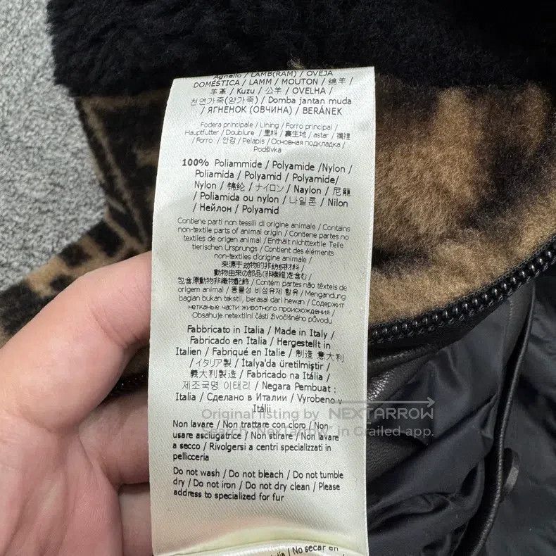 Fendi Fendi Contrast Monogram Teddy Coat Size US M / EU 48-50 / 2 - 4 Thumbnail