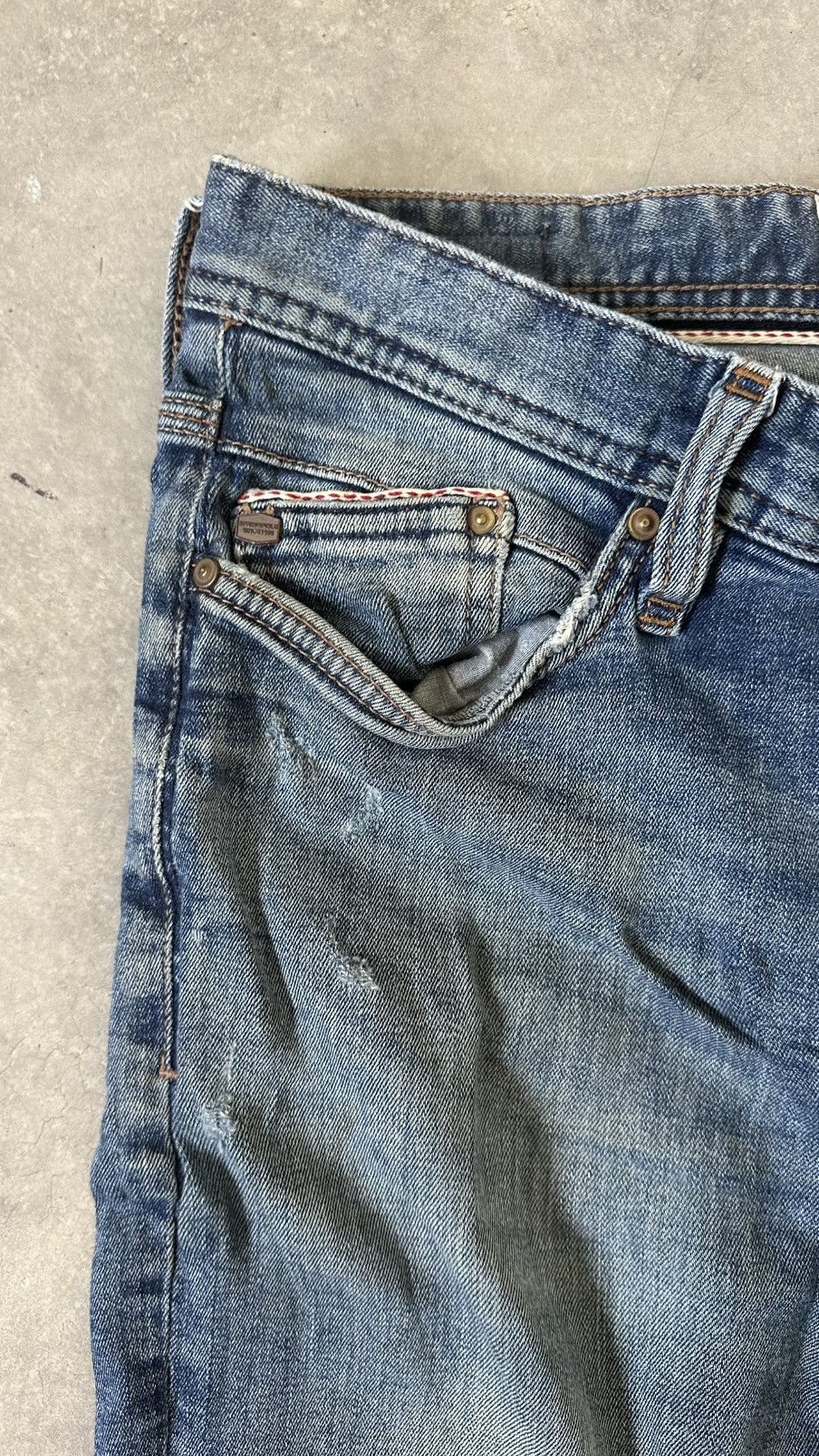 Springfield VINTAGE SPRINGFIELD RECONSIDED SELVEDGE DENIM PANT Size US 34 / EU 50 - 6 Thumbnail
