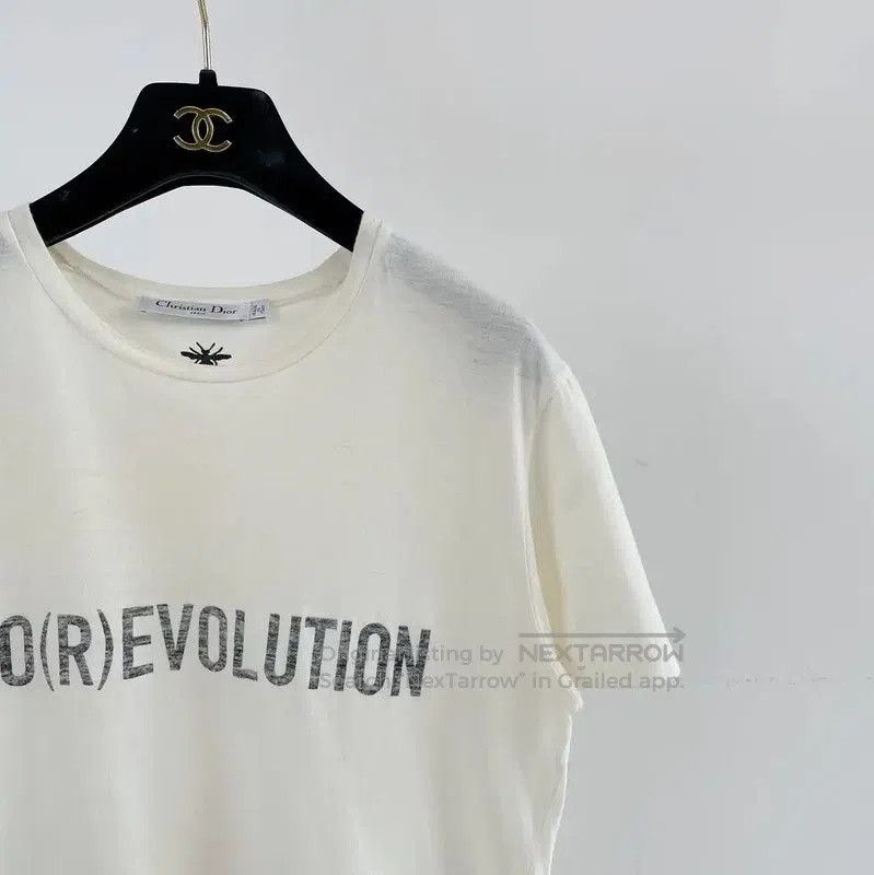 Dior Dior Summer White Cotton Short Sleeve T. Size S / US 4 / IT 40 - 3 Thumbnail