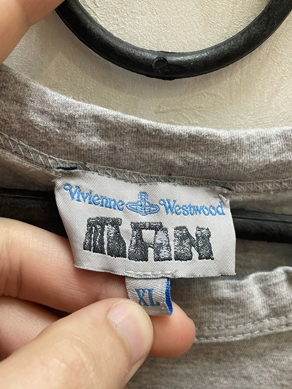 Vivienne Westwood White Big Logo Orb Vintage Retro Y2k tee Vivienne Westwood Size US XL / EU 56 / 4 - 7 Thumbnail