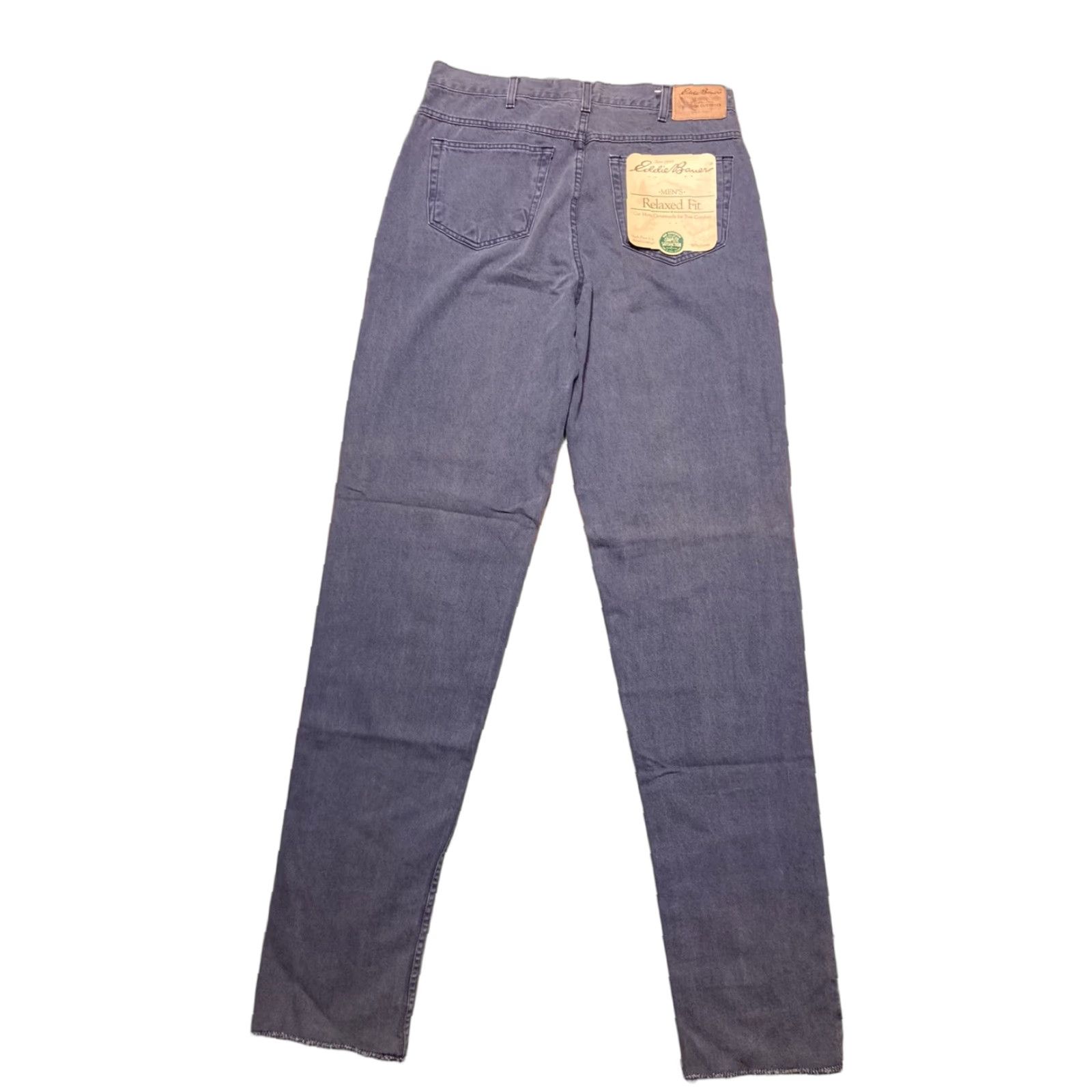 Eddie Bauer VINTAGE Eddie Bauer Jeans Relaxed Fit Men’s 36 Tall Long Blue 39 Inseam NOS NWT Regular 35 Waist Straight Size US 35 - 1 Thumbnail
