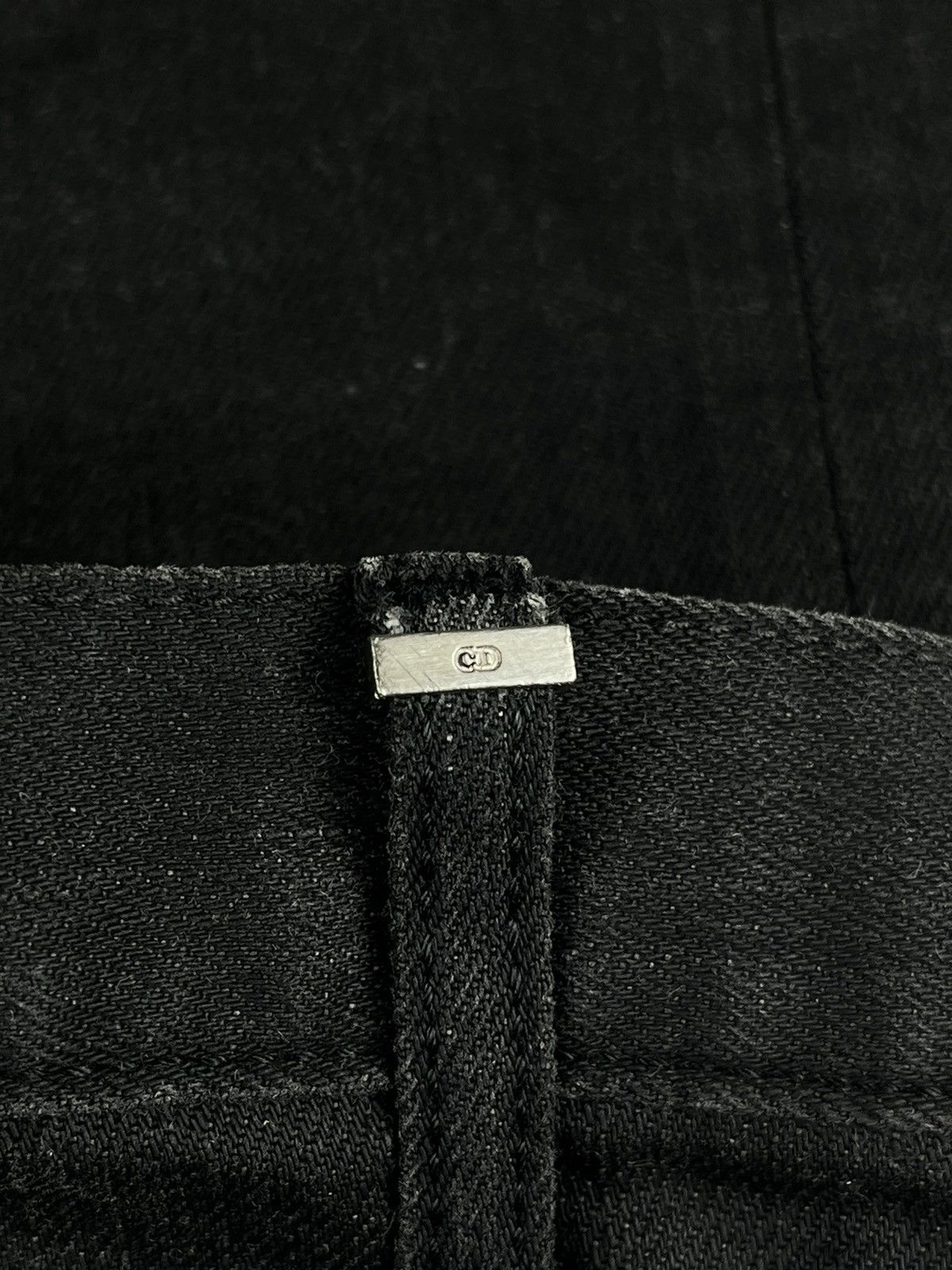 Dior AW08 Dior Homme Waxed Coated Denim Black Size US 30 / EU 46 - 5 Thumbnail