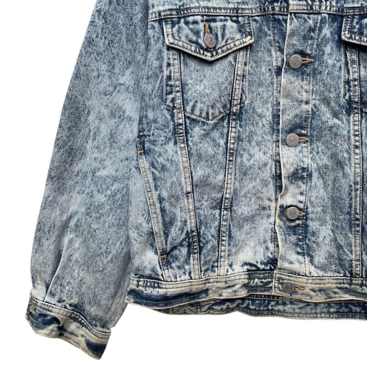 Vintage 💥Vintage Edwin Stone Wash Acid Wash Trucker Denim Jacket Size US M / EU 48-50 / 2 - 5 Thumbnail