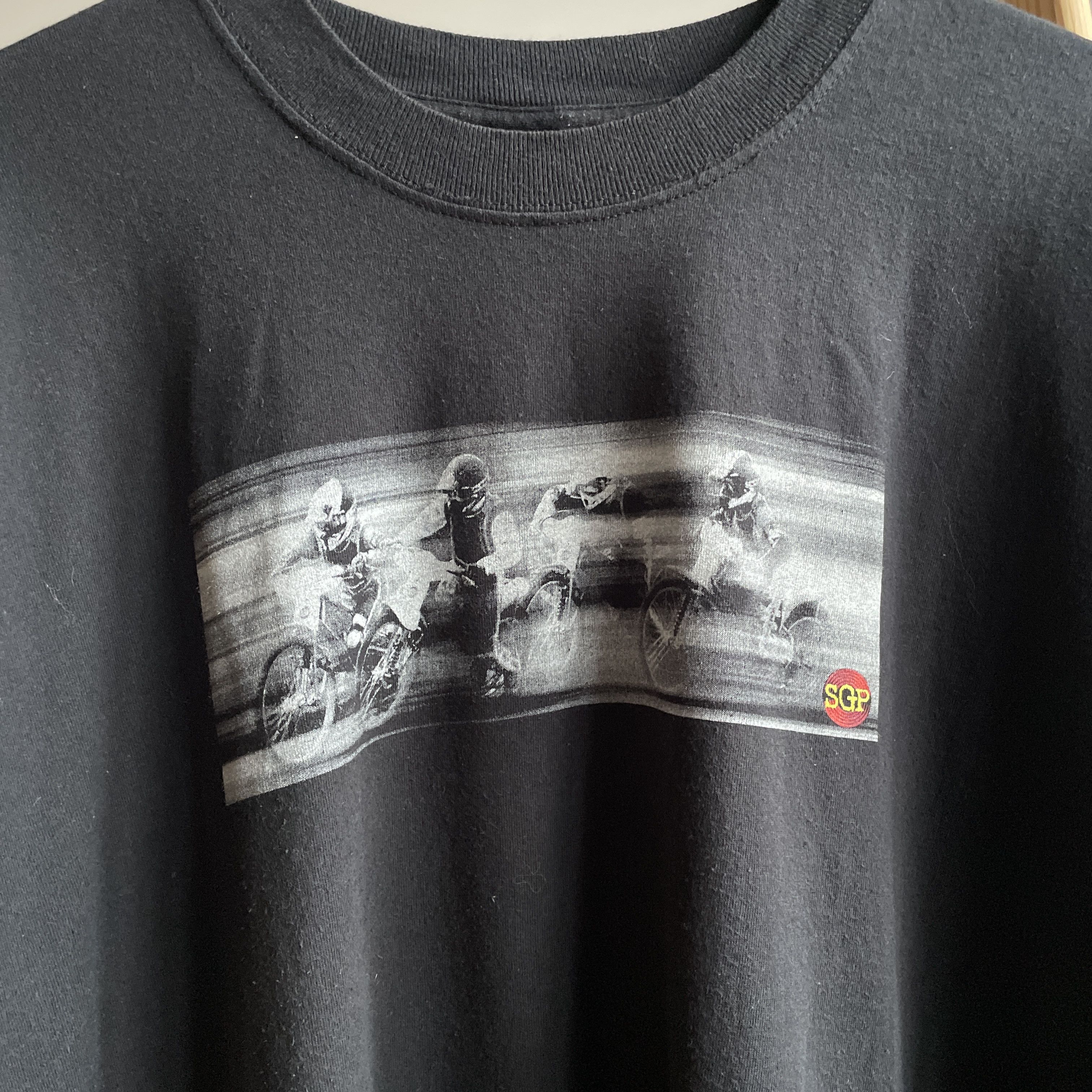 Vintage SPG FIM Speedway Grand Prix Tour 2002 Vintage T-Shirt Size US XXL / EU 58 / 5 - 5 Thumbnail