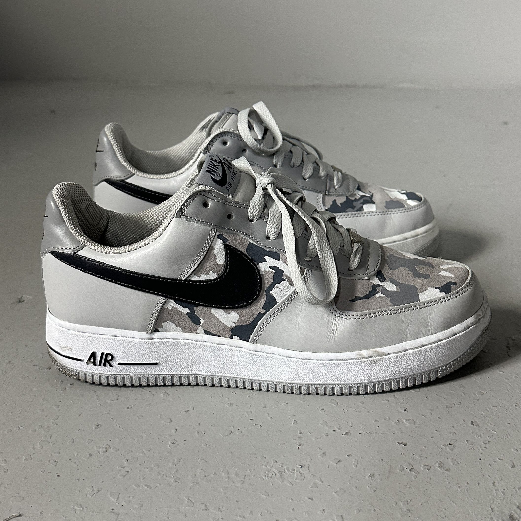 Nike Vtg Nike air force 1 premium af1 2003 neutral grey camo Size US 10 / EU 43 - 2 Thumbnail