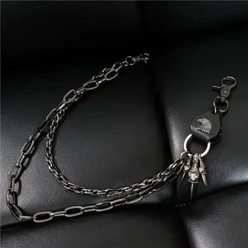 Jewelry Retro Punk Pants Chain Size ONE SIZE - 2 Thumbnail