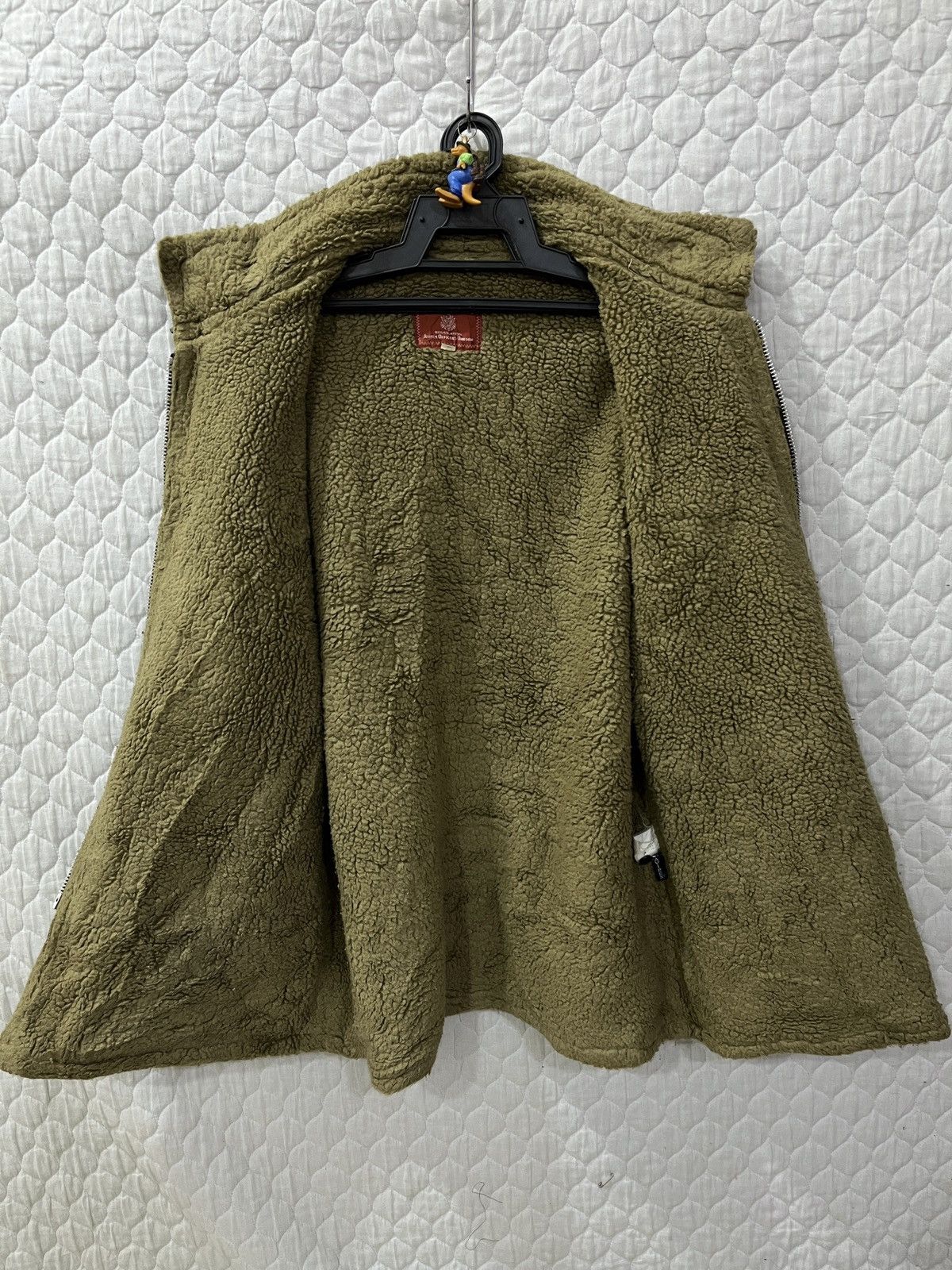 Avirex 🔥🔥🔥VTG REGULATION AVIREX OFFICER UNIFORM SHERLING JACKET Size US L / EU 52-54 / 3 - 11 Thumbnail