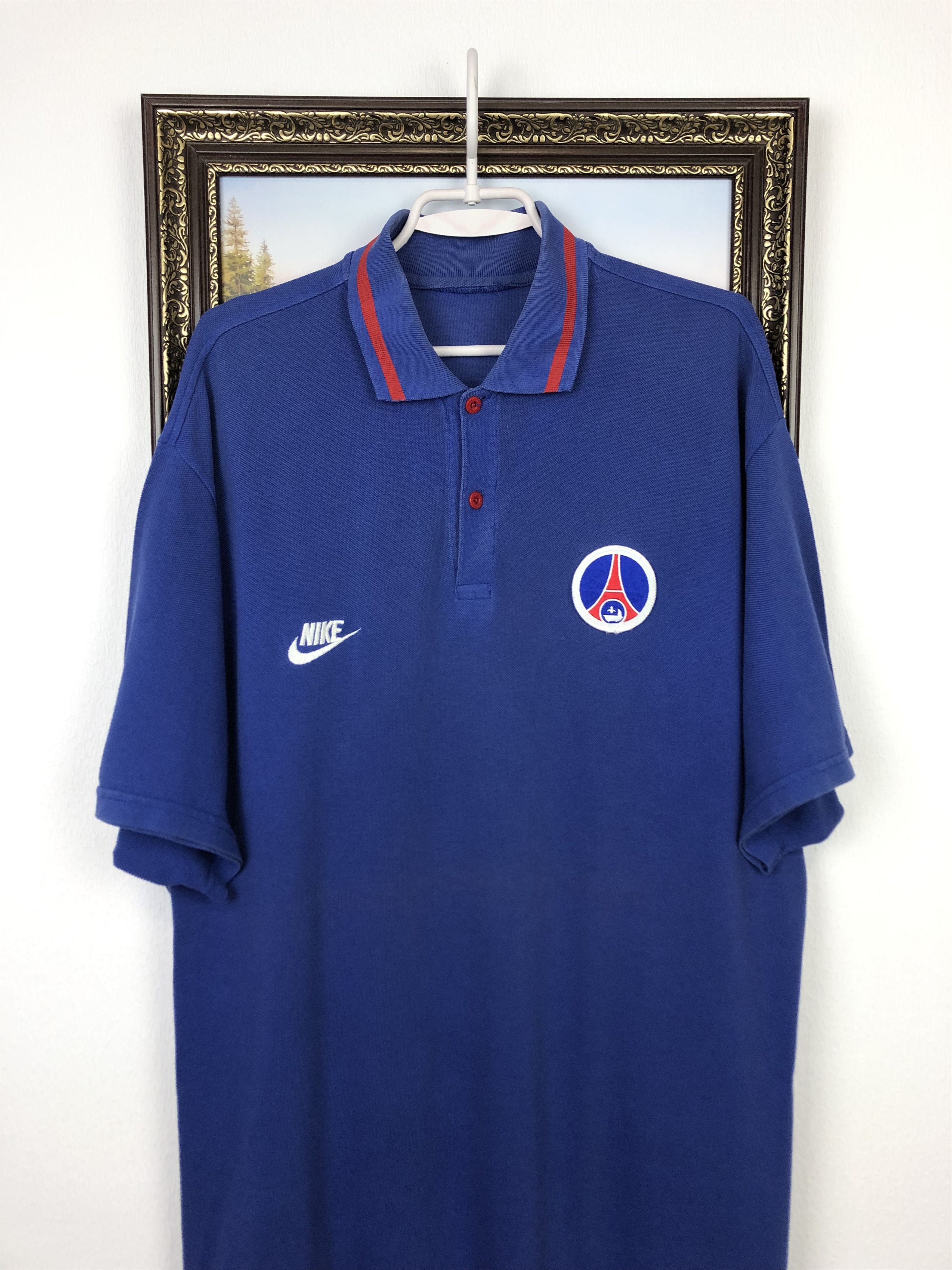 Vintage 90's Nike Paris Saint-Germain PSG Football Shirt