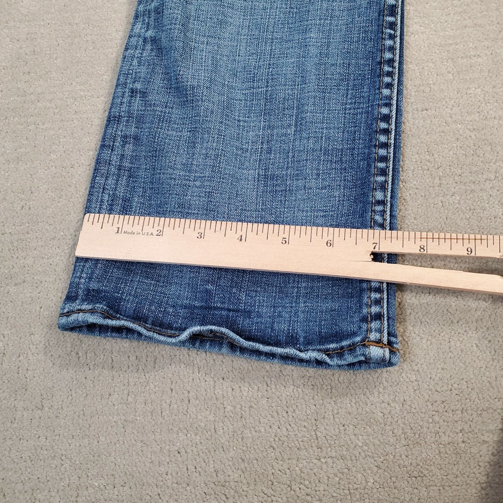 Vintage BKE Jeans Mens 29 Blue Straight Leg Buckle Denim Medium Wash Regular Inseam 31 Size US 29 - 6 Thumbnail
