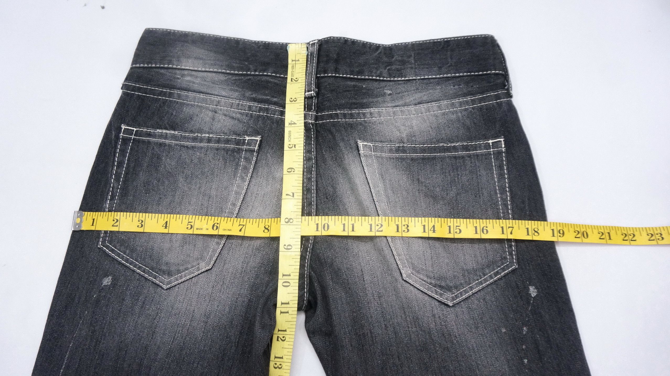 Japanese Brand 💥 Japan Murder License Ripped Distressed Jeans Size US 30 / EU 46 - 15 Thumbnail