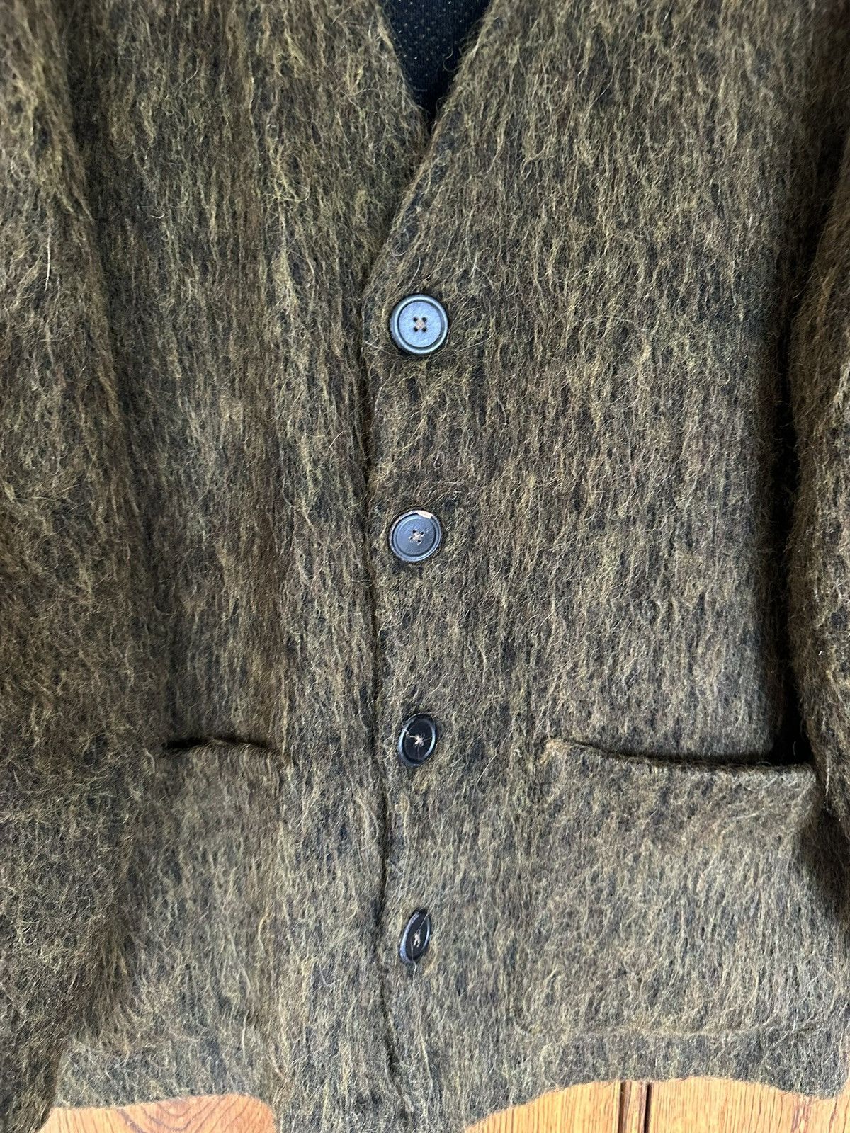 Our Legacy FW21 Grail Our Legacy wool alpaca brown cardigan sweater Size US M / EU 48-50 / 2 - 20 Thumbnail