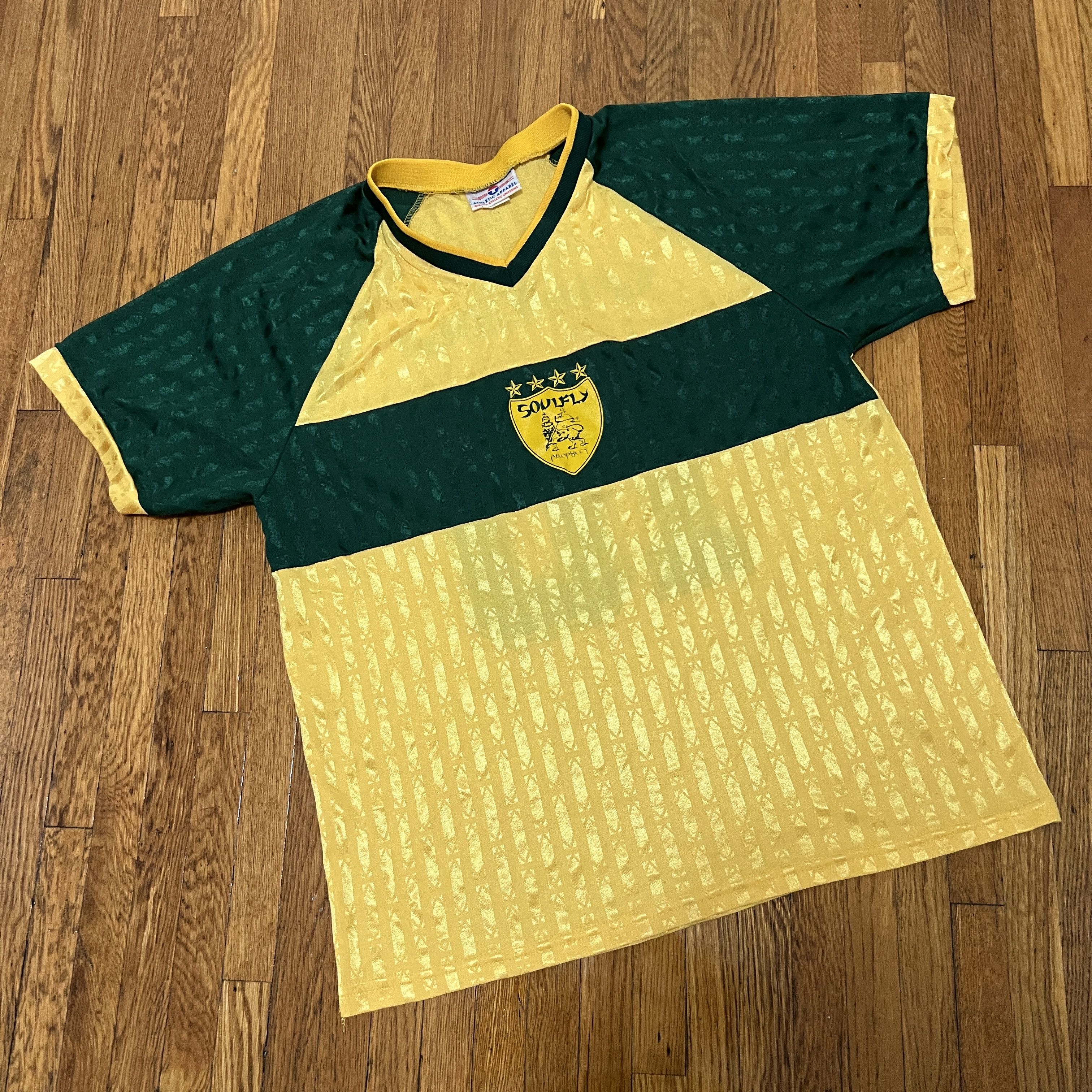 Other Vintage Soulfly Prophecy Soccer Jersey - Men's Large Size US L / EU 52-54 / 3 - 1 Thumbnail