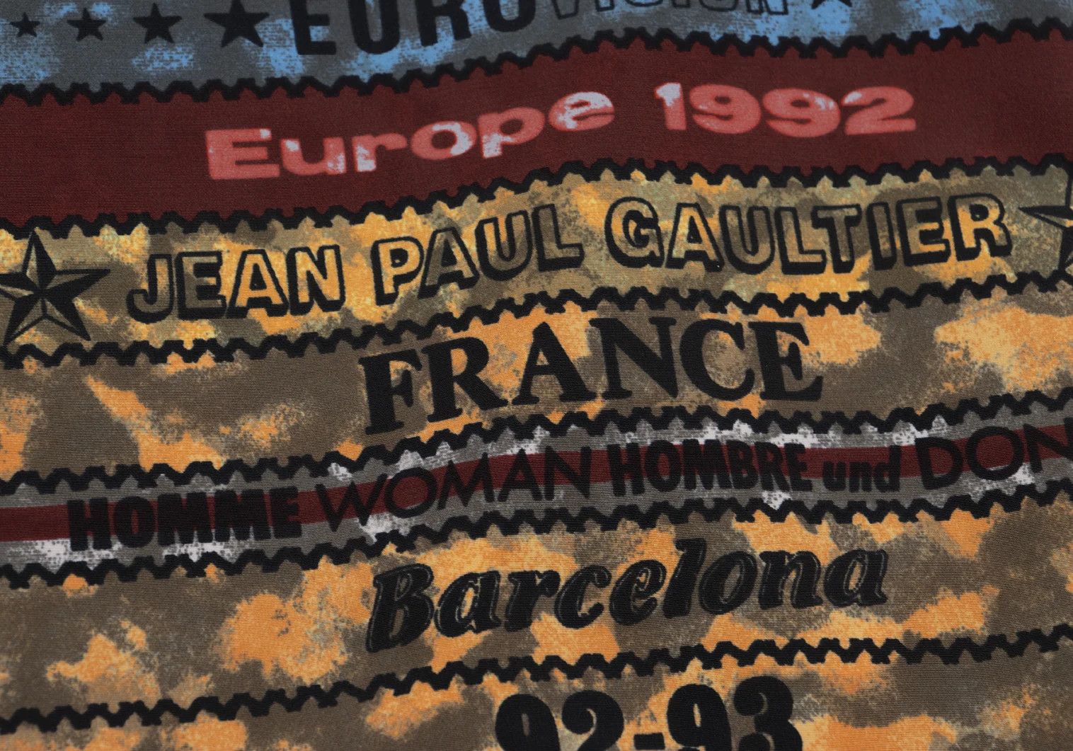 Jean Paul Gaultier Striped Logo Pattern Regular Collar Shirt Multi 48 Size US M / EU 48-50 / 2 - 9 Thumbnail