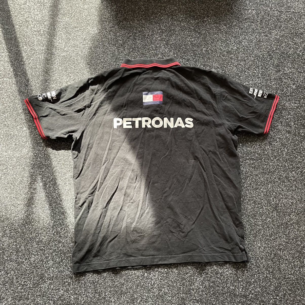 Mercedes-Benz × Vintage Mersedes Benz tommy hilfiger polo moto tee shirt petronas Size US L / EU 52-54 / 3 - 3 Thumbnail