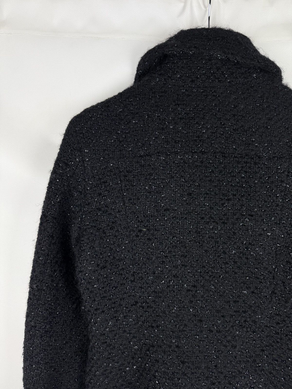 Versace × Versus Versace × Vintage Versus Versace Vintage Ladies Wool Biker Jacket Size 26 / 40 Size S / US 4 / IT 40 - 16 Thumbnail