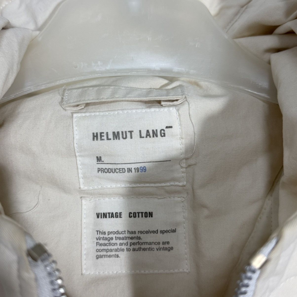 Helmut Lang Vintage Helmut Lang 1999 Size 44 (L) White Mountain Parka Size US L / EU 52-54 / 3 - 7 Thumbnail