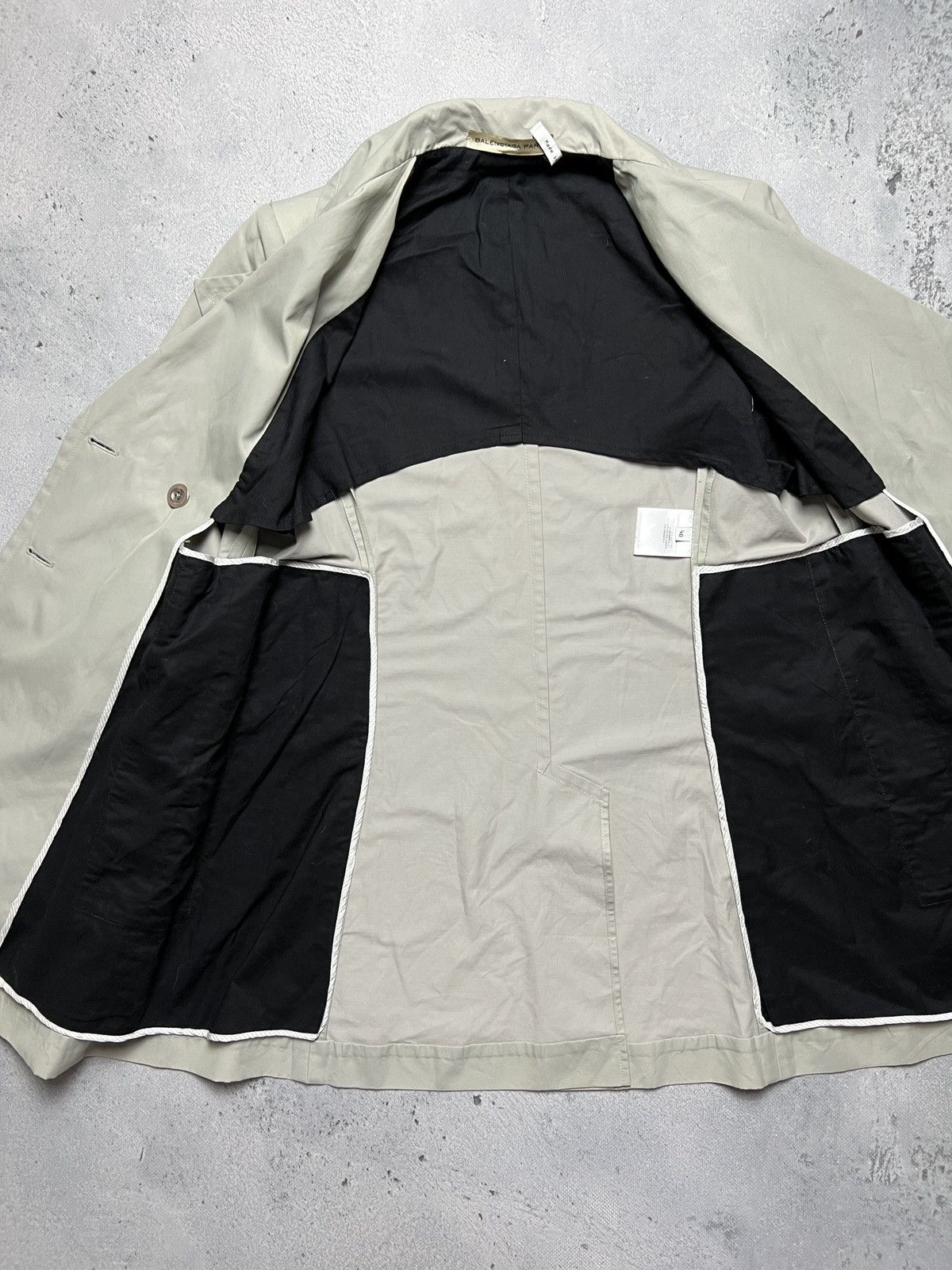 Balenciaga Balenciaga Paris Jacket Blazer Coat Vintage Item 00s Opium Size M / US 6-8 / IT 42-44 - 10 Thumbnail
