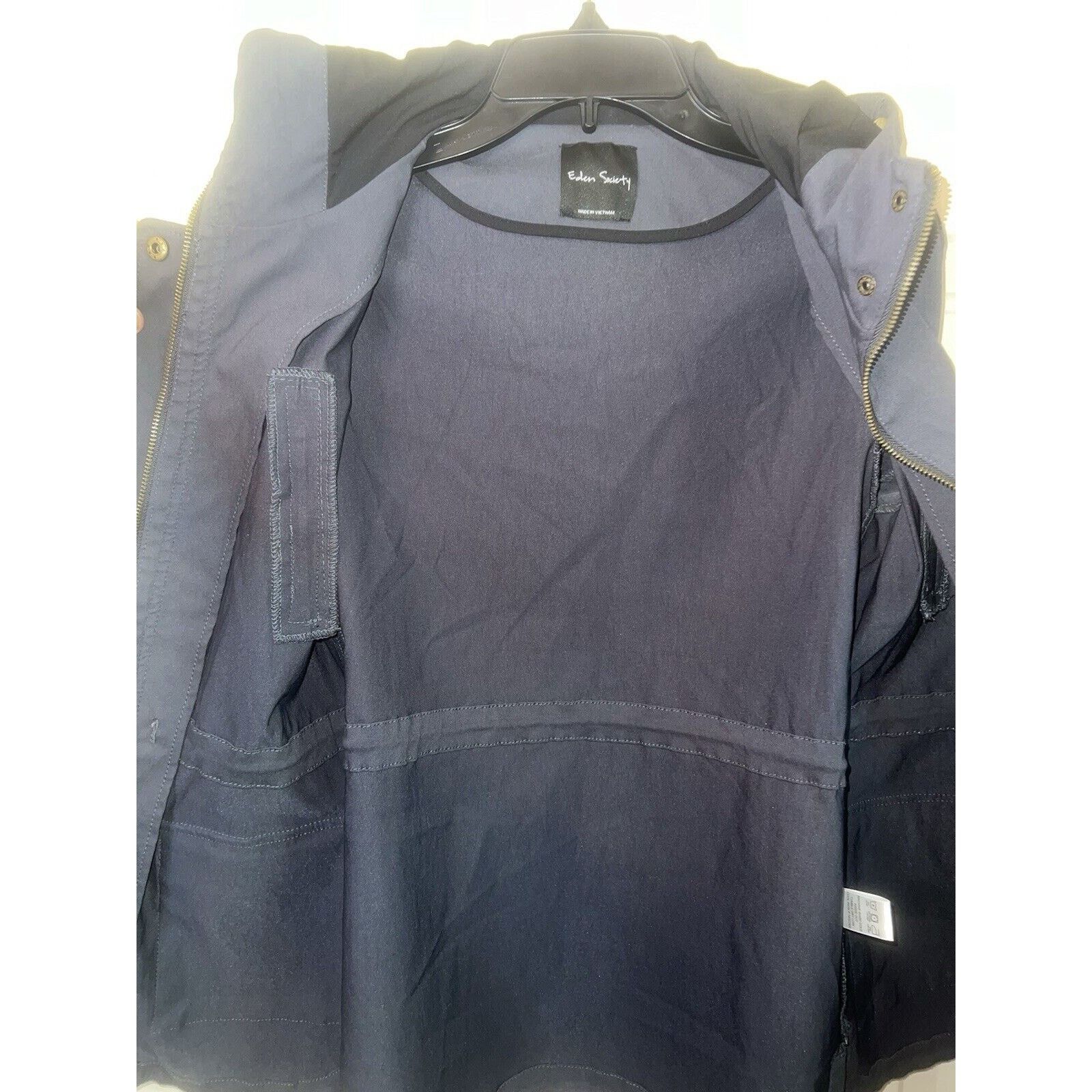 & Other Stories Eden Society Women’s Cargo Jacket Holly Hood Navy Blue Small Size S / US 4 / IT 40 - 10 Thumbnail