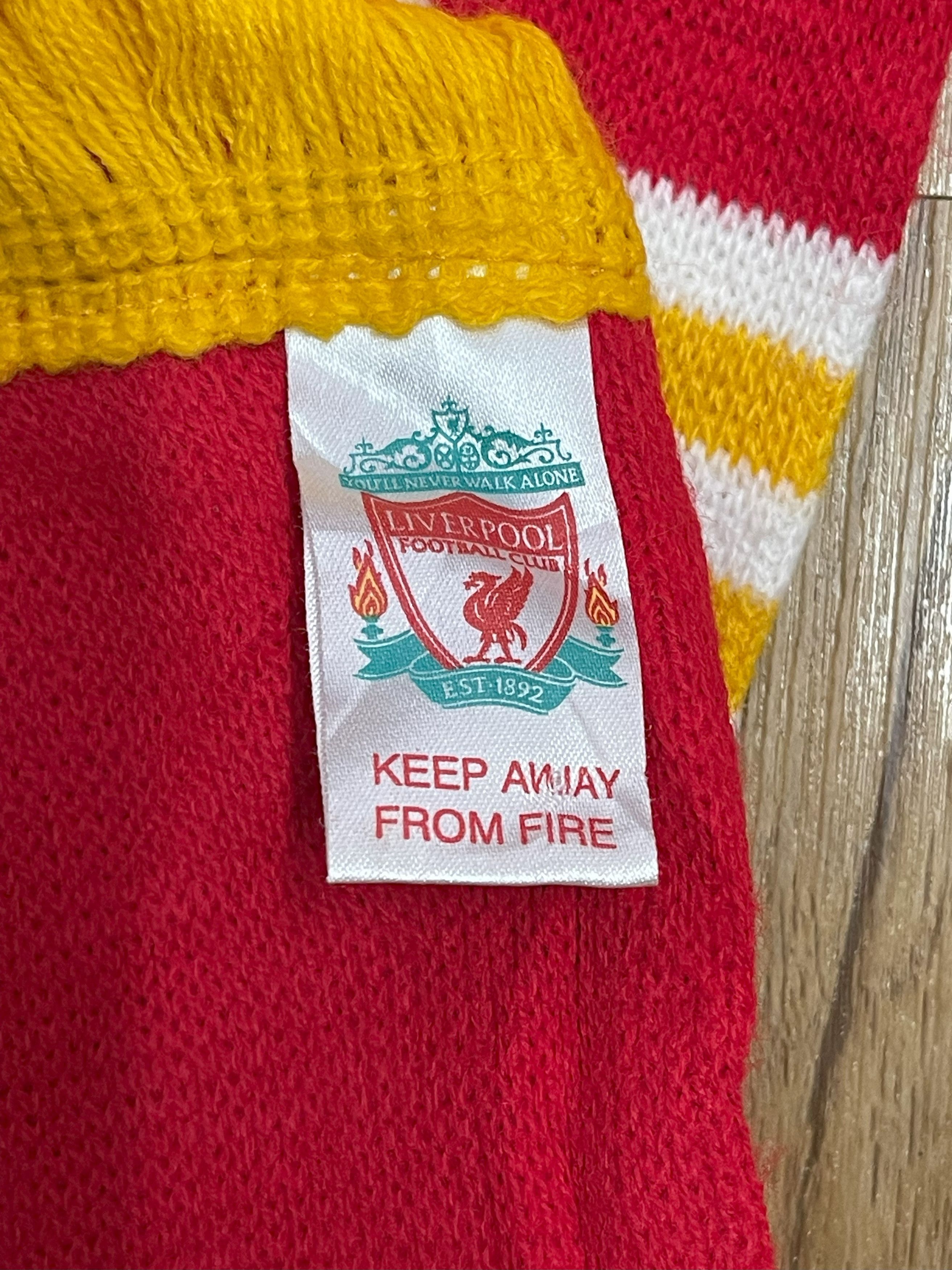 Vintage Vintage Liverpool LFC Scarf / Muffler - 6062 Size ONE SIZE - 5 Thumbnail