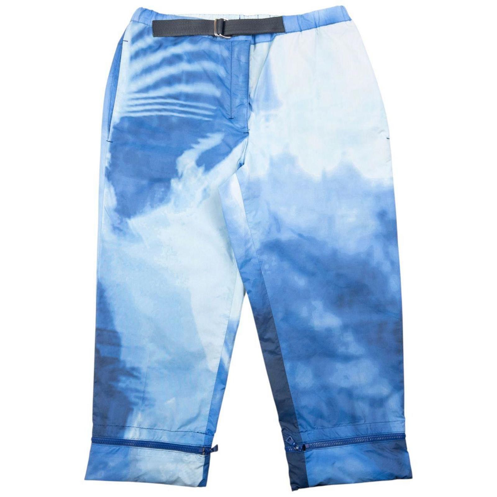Prada Vintage SS2000 Prada Sport X-Ray Cloud Trousers Size W28 Size US 28 / EU 44 - 2 Thumbnail