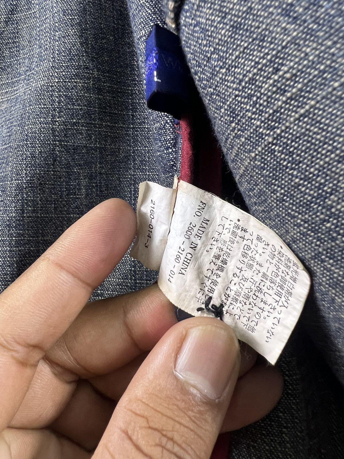 Japanese Brand 🔥 Distressed Denim West win Amekaji Chore pocket Jacket - L Size US S / EU 44-46 / 1 - 8 Thumbnail