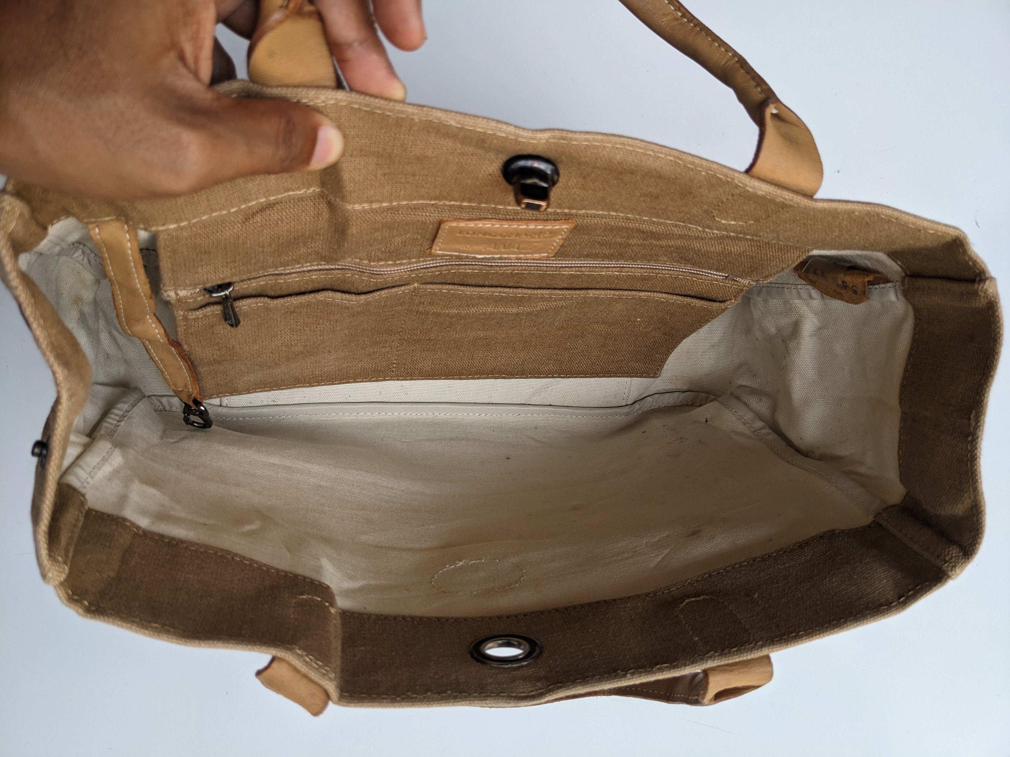 Longchamp Vintage Longchamp for ANA beige Size ONE SIZE - 6 Thumbnail