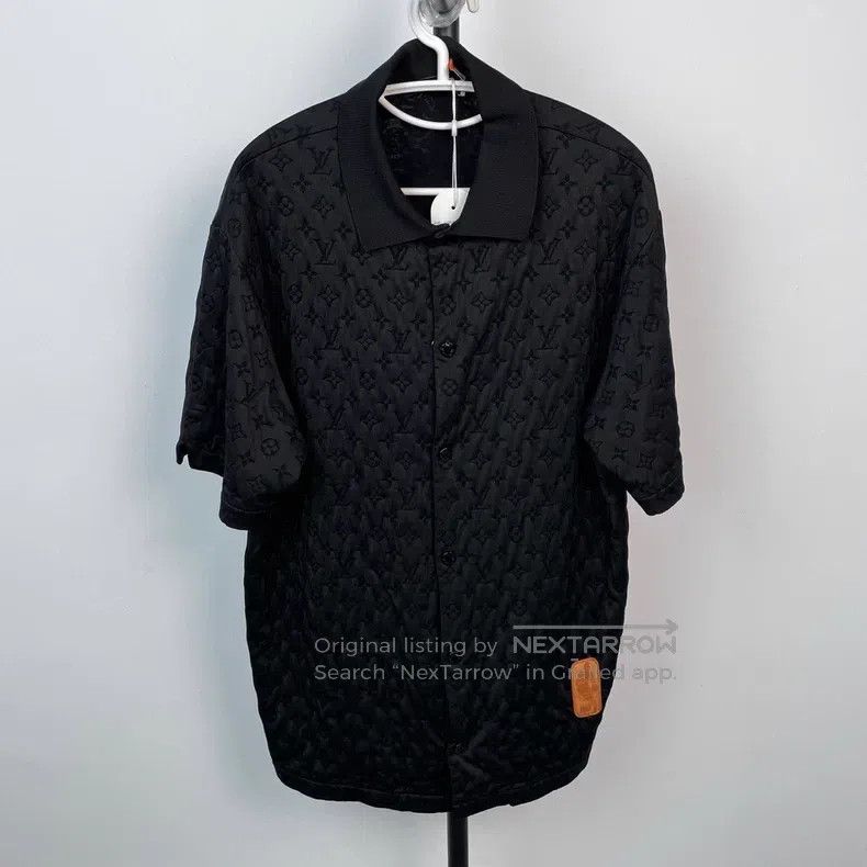 Louis Vuitton Louis Vuitton NBA Co-branded Short Sleeve Shirt Size US XL / EU 56 / 4 - 1 Thumbnail